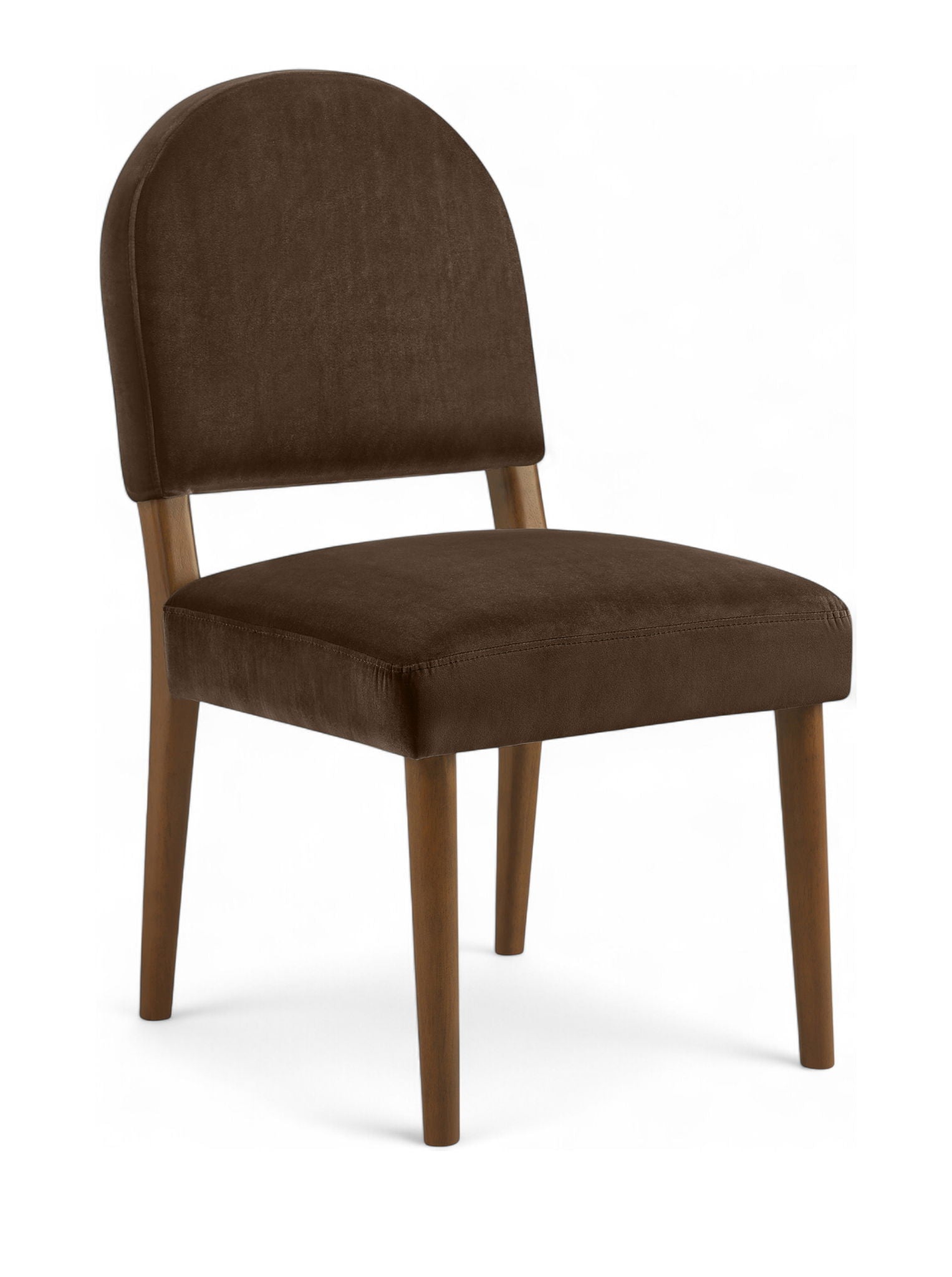 Varinelle - Velvet Dining Chair (Set of 2) - Walnut Frame - Urban Living Furniture (Los Angeles, CA)