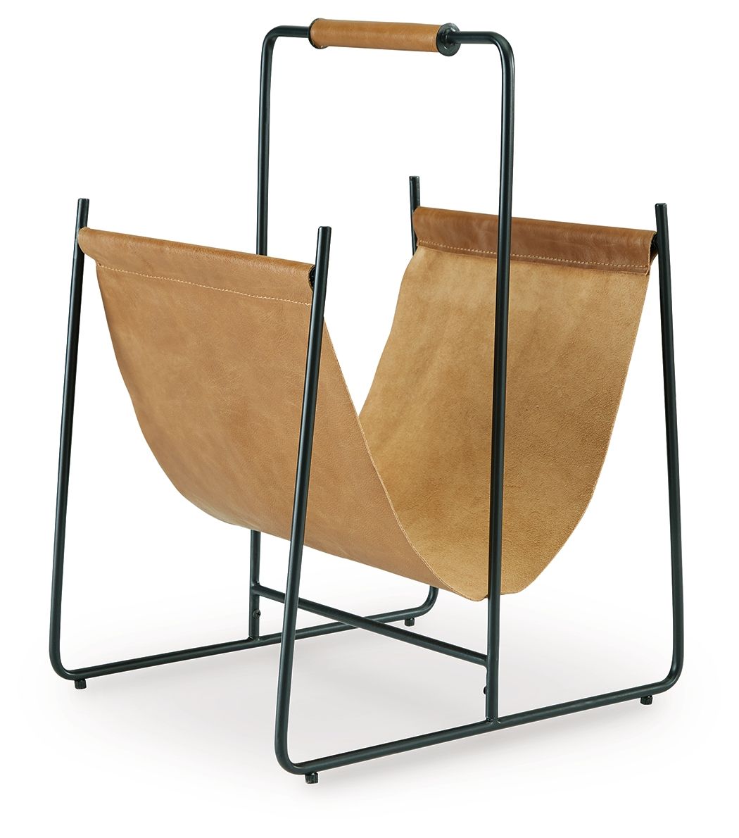 Faronworth - Brown / Black - Magazine Rack - Urban Living Furniture (Los Angeles, CA)