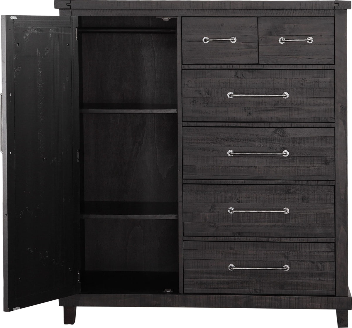 Yosemite - Solid Wood Gentleman's Chest - Cafe