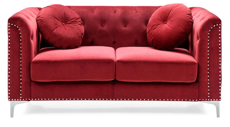Stylish Sloped Arm Loveseat - Urban Living Furniture (Los Angeles, CA)