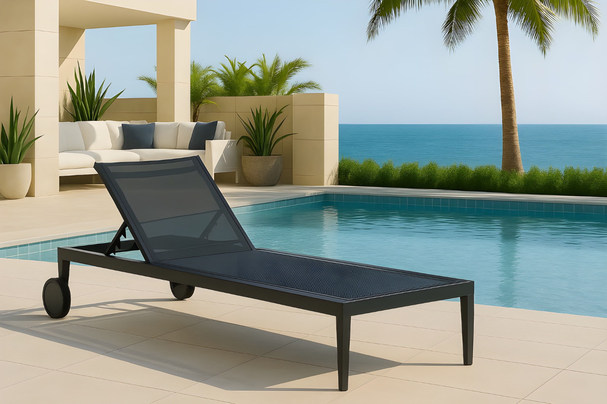 Nizuc - Outdoor Chaise Lounge Chair - Urban Living Furniture (Los Angeles, CA)