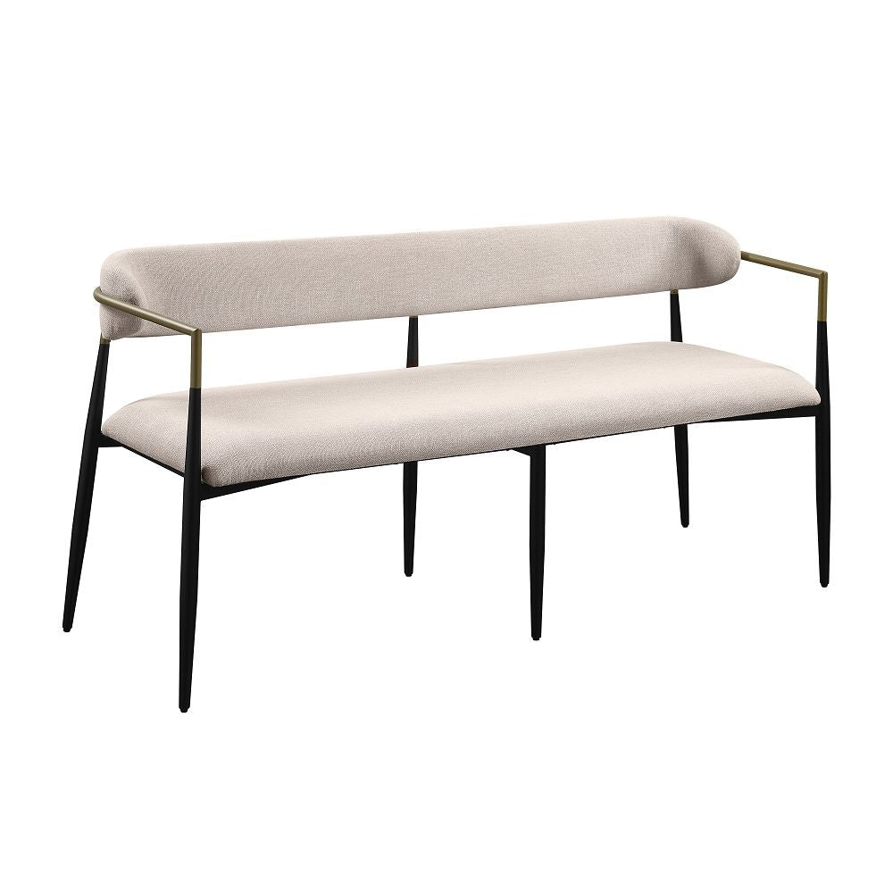 Jaramillo - Chenille Bench - Urban Living Furniture (Los Angeles, CA)