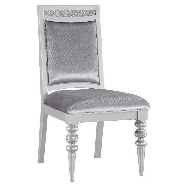 Maverick - Side Chair (Set of 2) - Fabric & Platinum - Urban Living Furniture (Los Angeles, CA)
