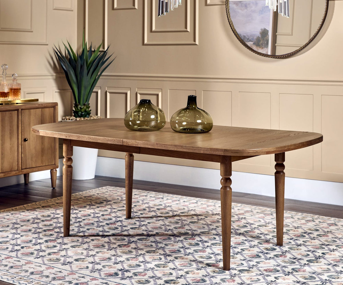 Langley - Extendable Dining Table - Cabin Glow