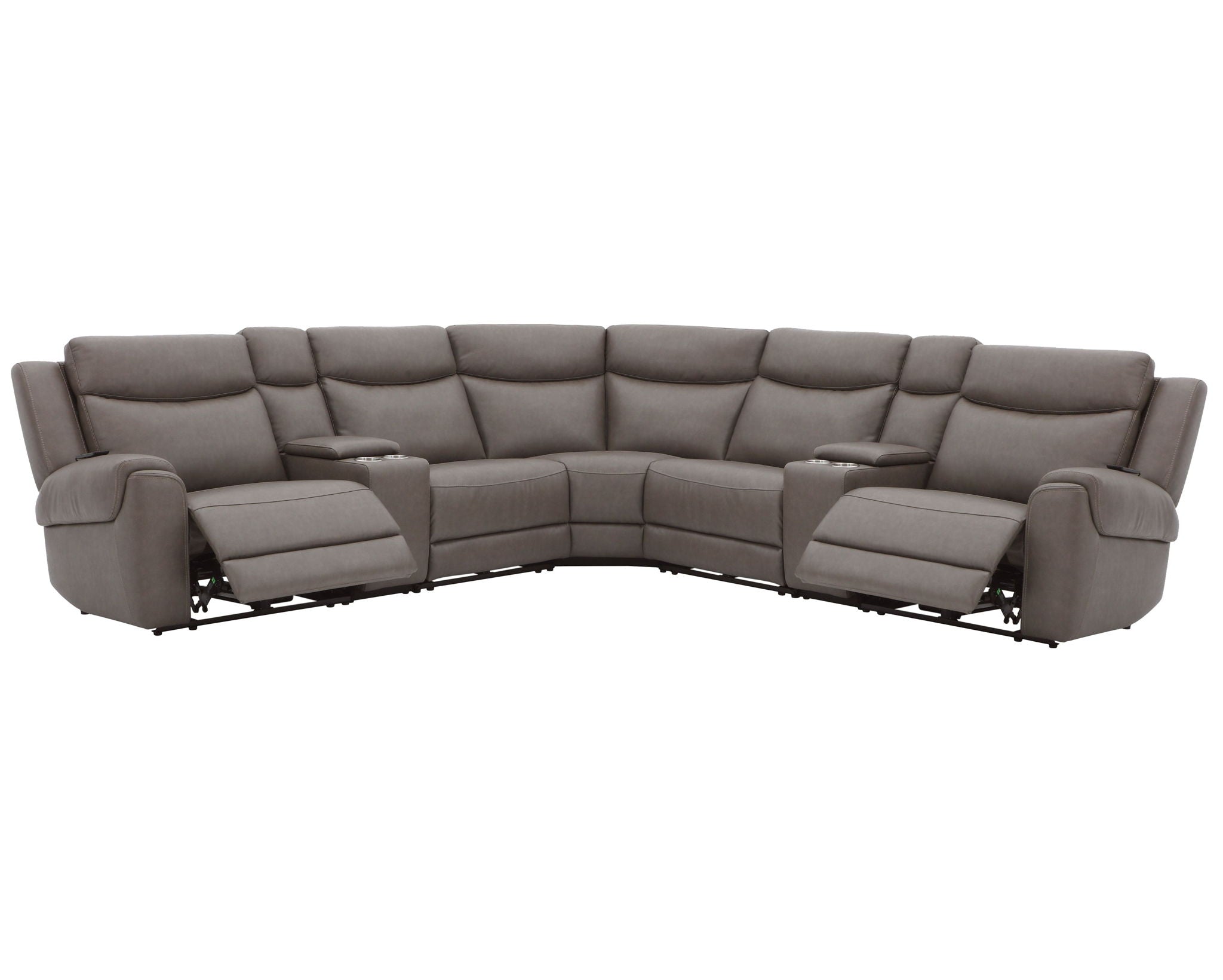 Momentum - Modular Power Reclining Sectional With Power Adjustable Headrests - Urban Living Furniture (Los Angeles, CA)