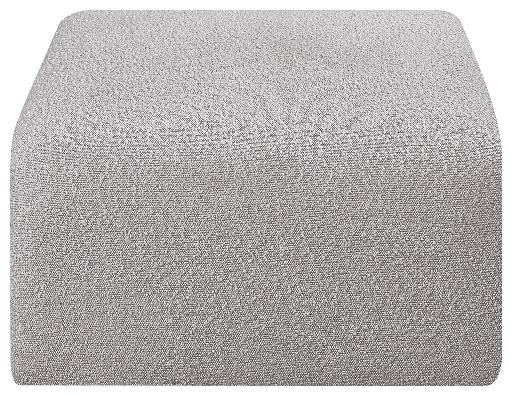 Arc - Boucle Fabric Ottoman - Urban Living Furniture (Los Angeles, CA)