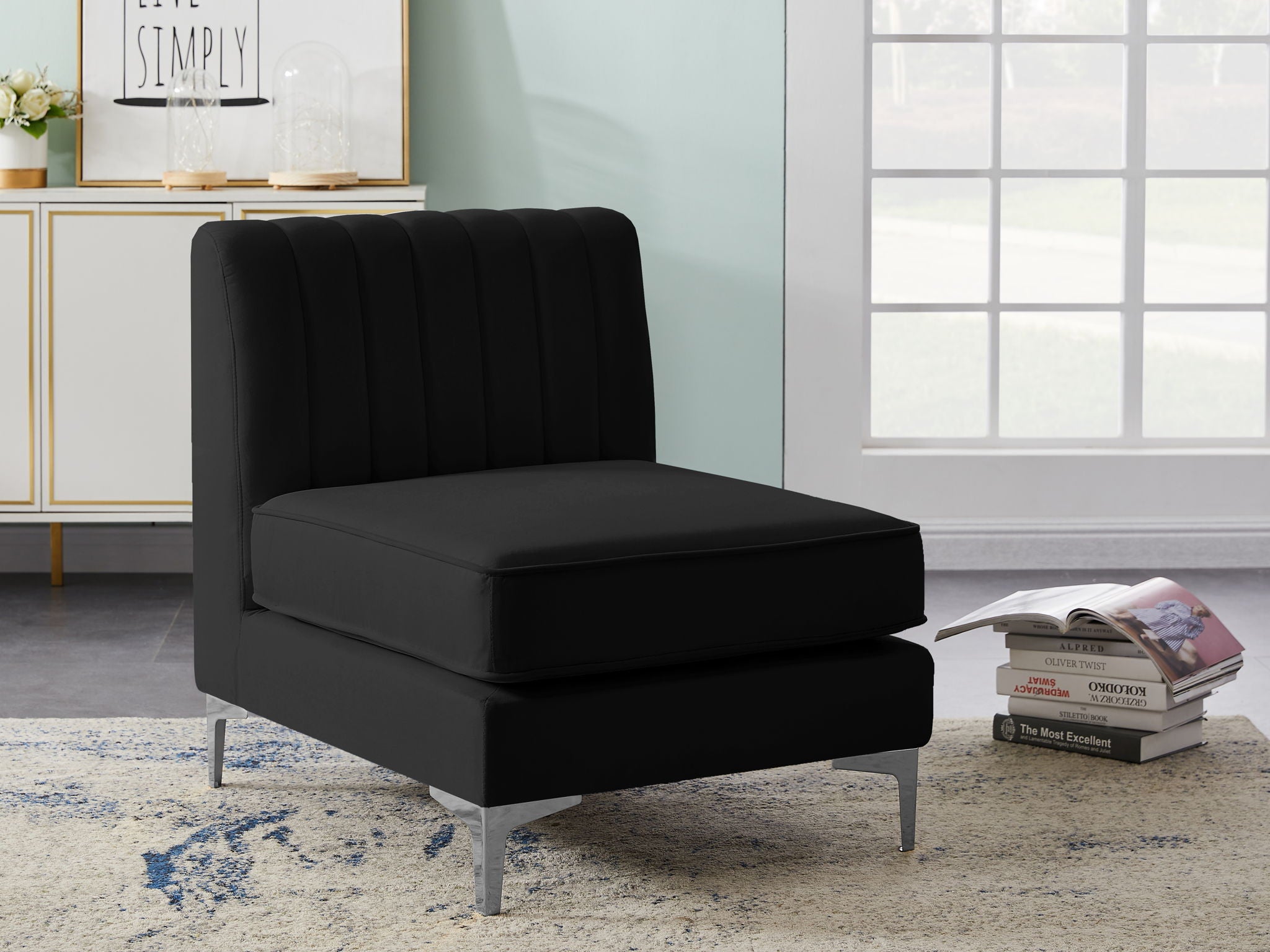 Alina - Armless Chair - Urban Living Furniture (Los Angeles, CA)