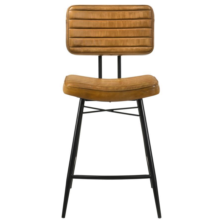 Partridge - Leather Counter Chair (Set of 2) - Urban Living Furniture (Los Angeles, CA)
