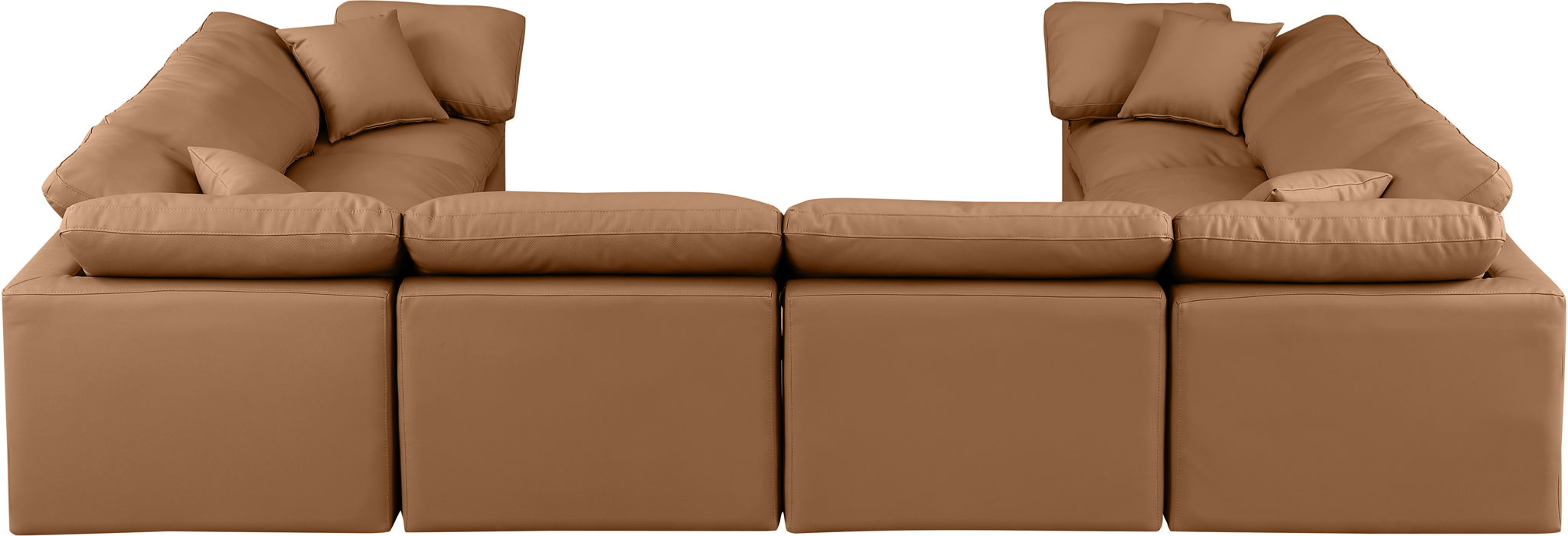 Indulge - Faux Leather 8 Piece Modular Sectional - Urban Living Furniture (Los Angeles, CA)