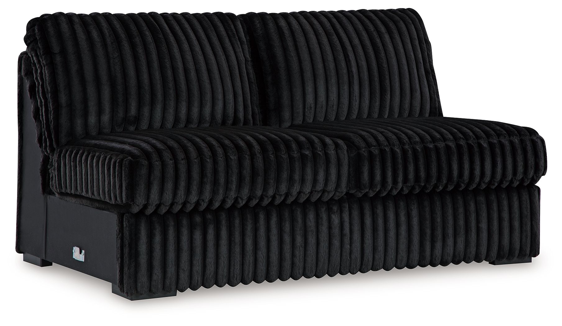 Midnight-Madness - Onyx - Armless Loveseat - Urban Living Furniture (Los Angeles, CA)