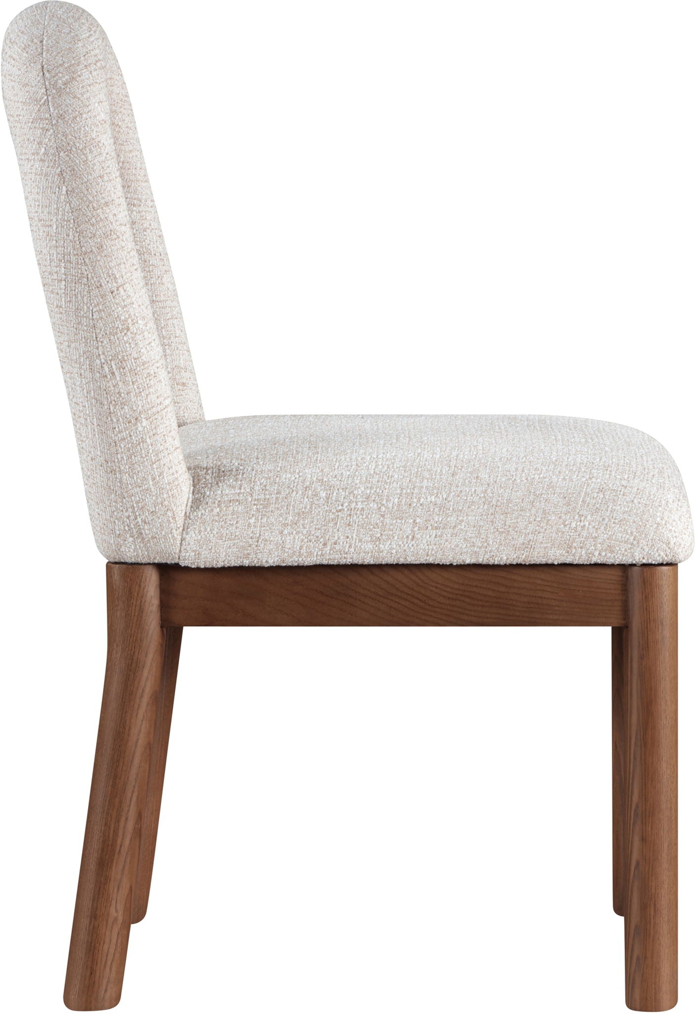 Conrad - Linen Dining Chair With Brown Legs - Urban Living Furniture (Los Angeles, CA)