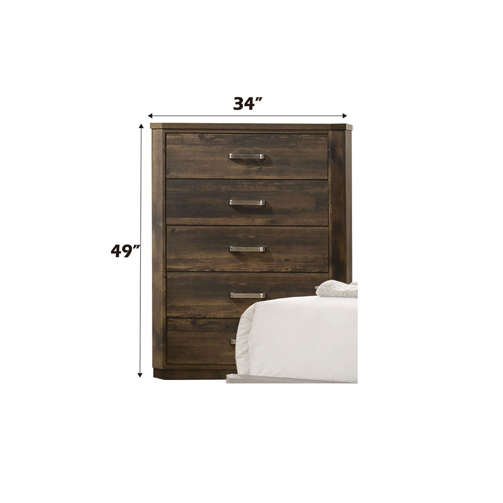 Elettra - Chest - Rustic Walnut - Urban Living Furniture (Los Angeles, CA)
