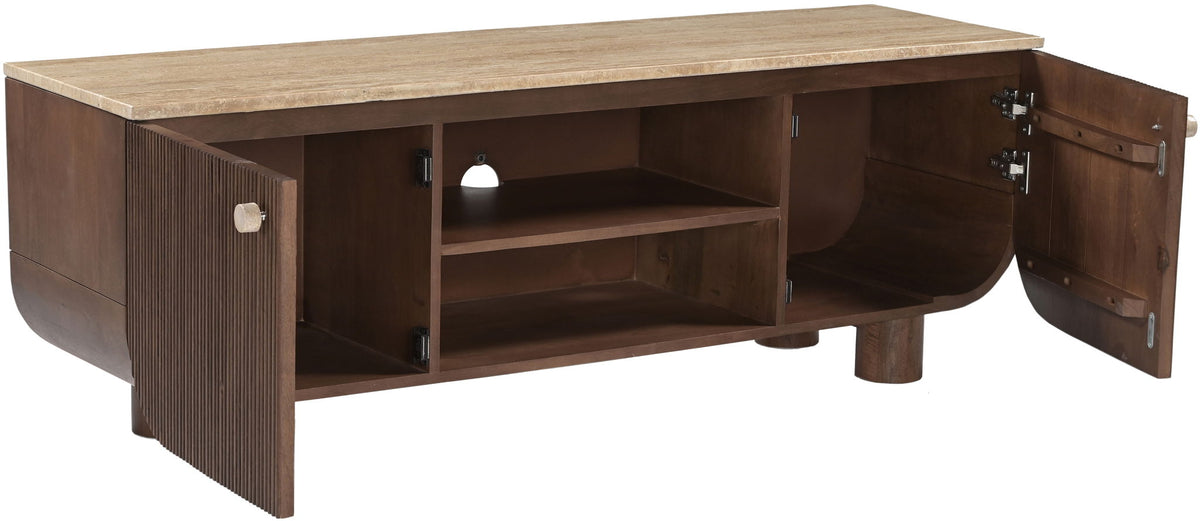 Cressa - Mango Wood Media Console
