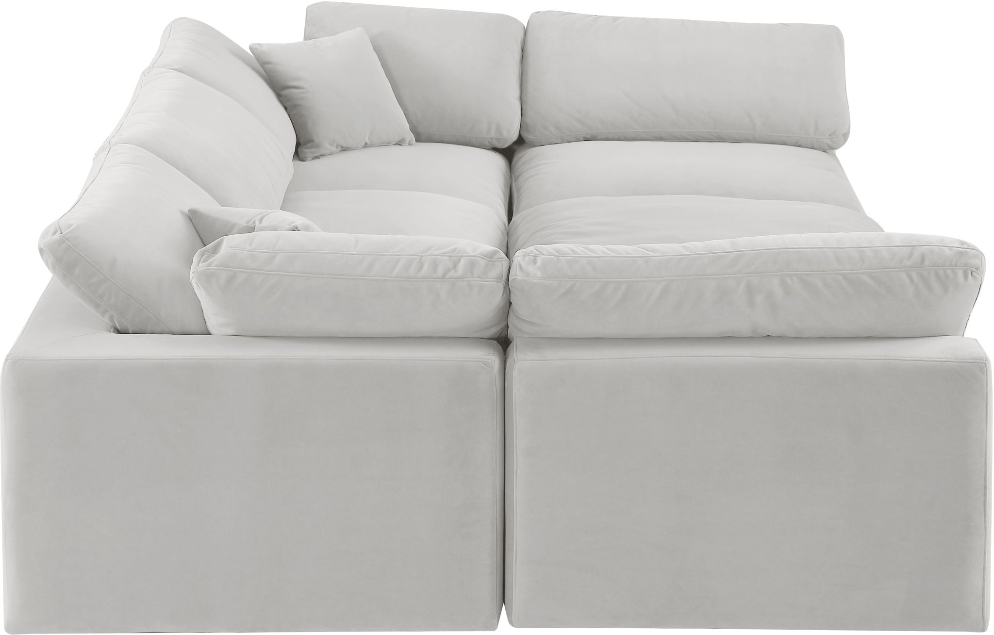 Comfy - 6 Piece Velvet Sectional - Urban Living Furniture (Los Angeles, CA)