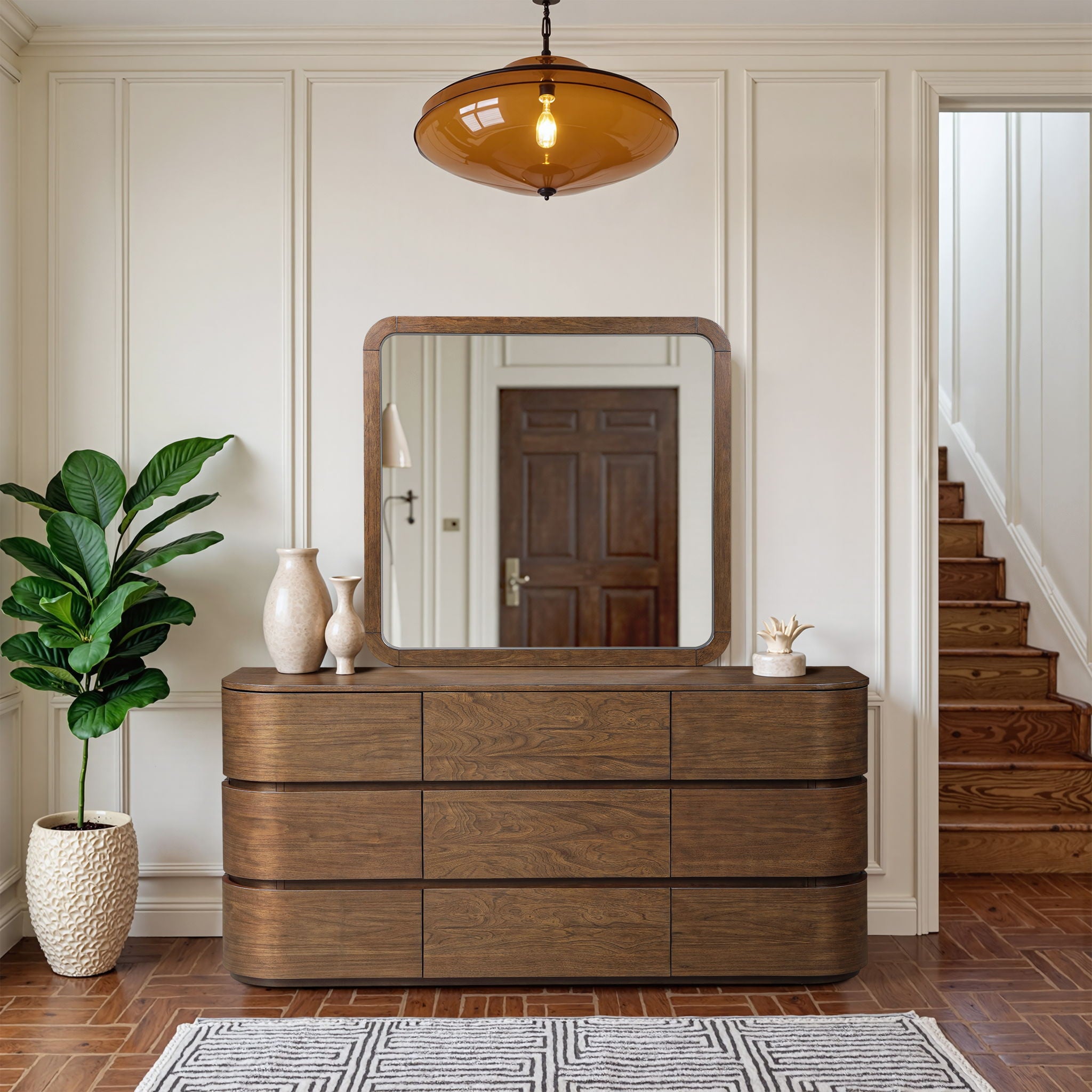 Annalise - Solid Wood Mirror - Urban Living Furniture (Los Angeles, CA)