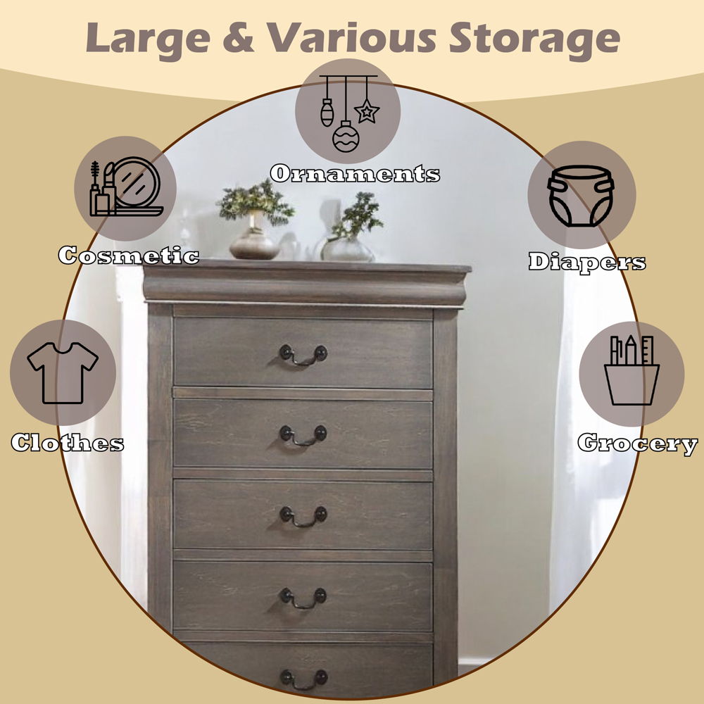 Louis Philippe - Chest - Urban Living Furniture (Los Angeles, CA)