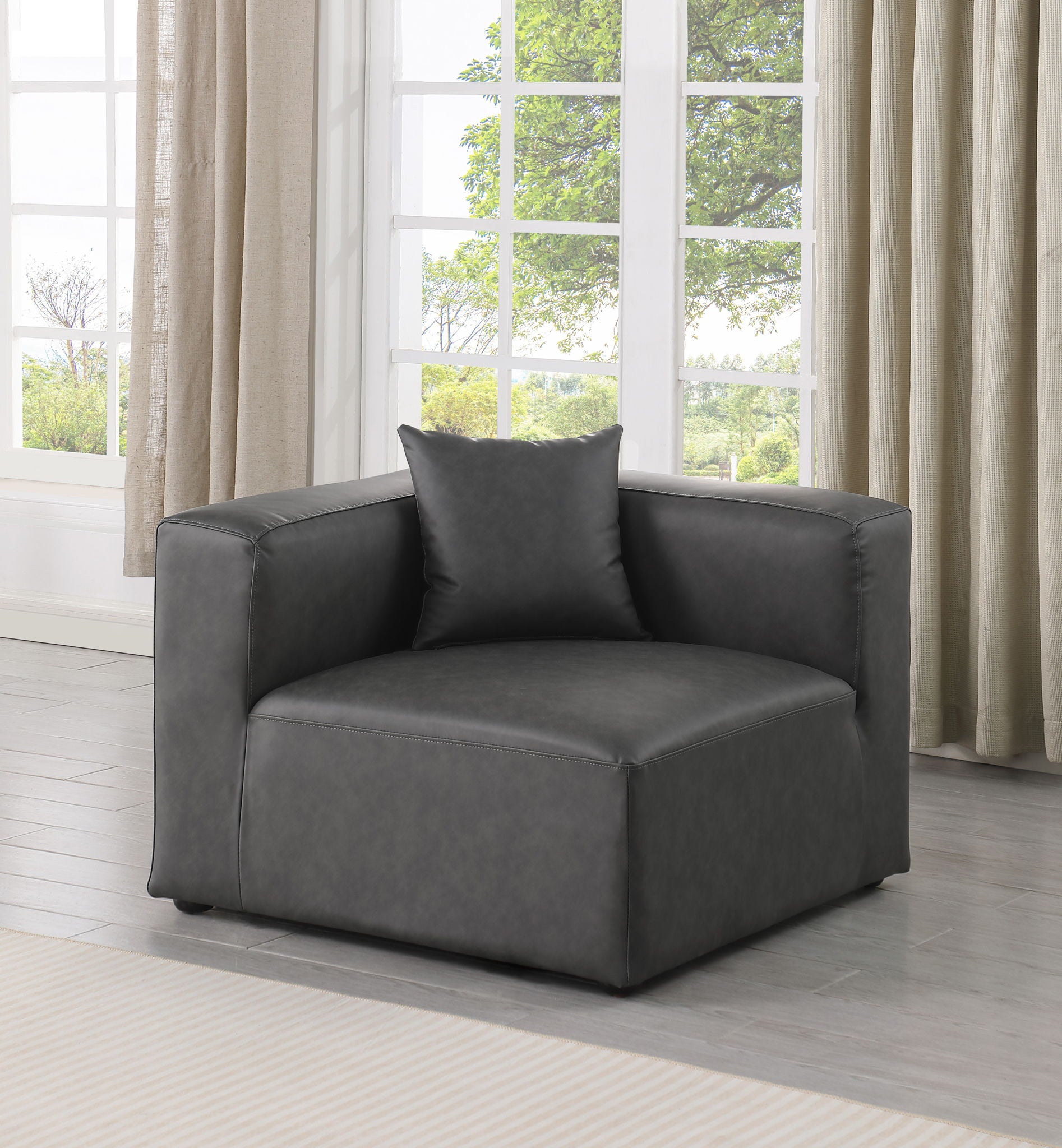 Cube - Corner Chair - Urban Living Furniture (Los Angeles, CA)
