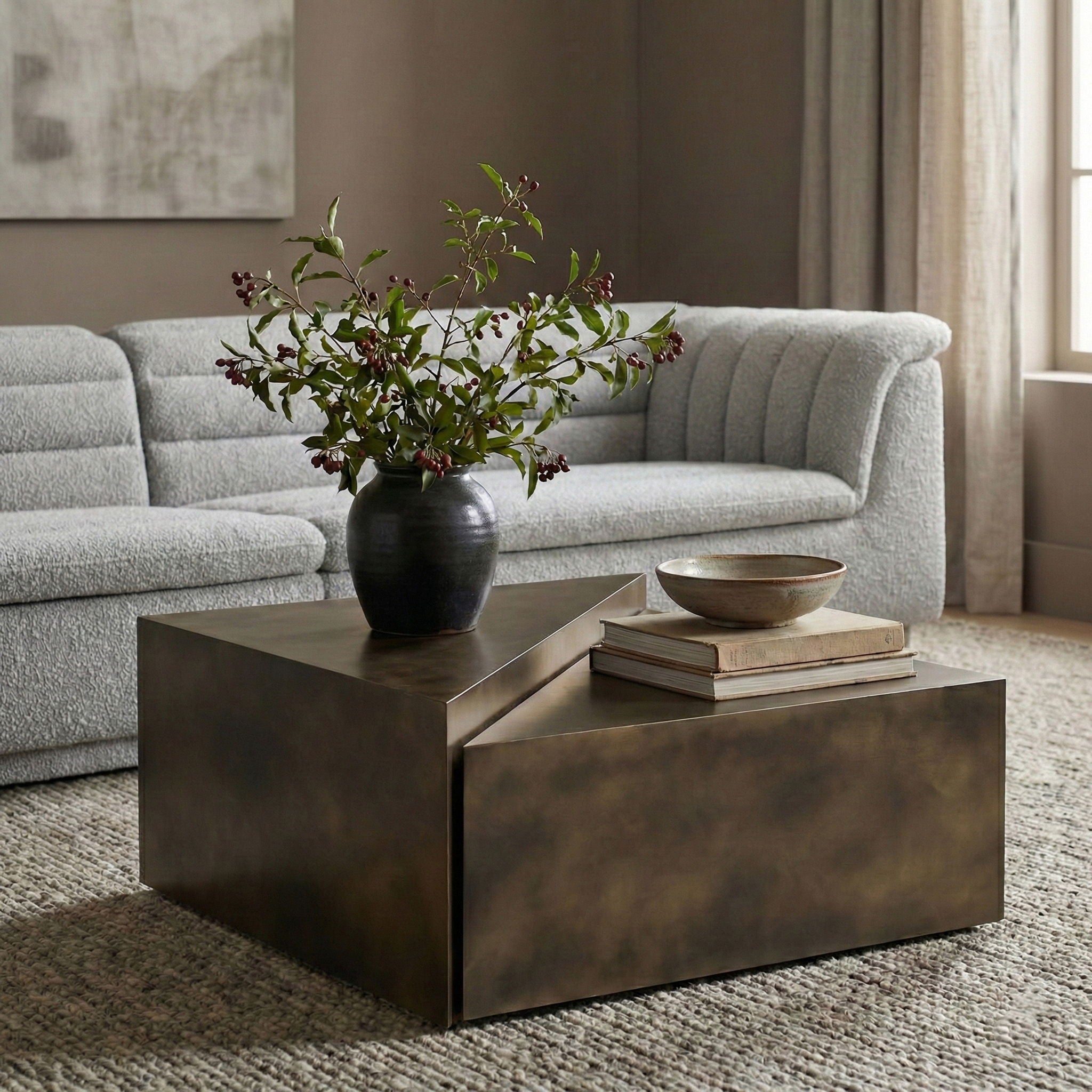 Zani - Iron Coffee Table - Urban Living Furniture (Los Angeles, CA)