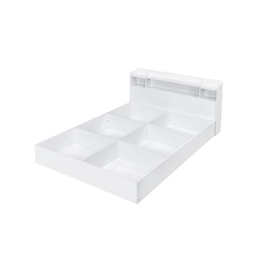 Perse - Queen Bed With Storage - White - Urban Living Furniture (Los Angeles, CA)