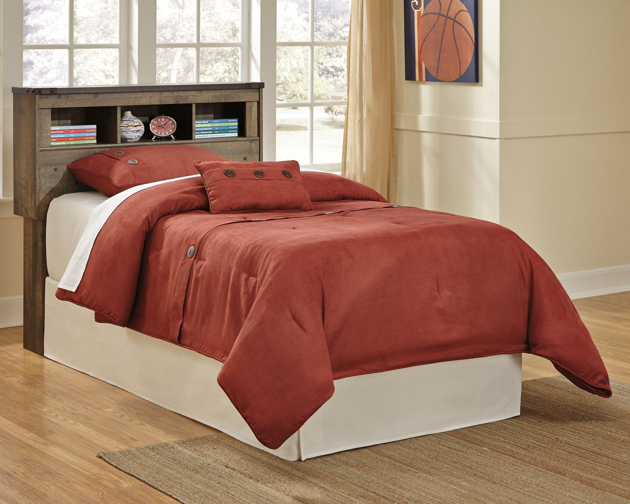 Trinell - Youth Bookcase Headboard - Urban Living Furniture (Los Angeles, CA)