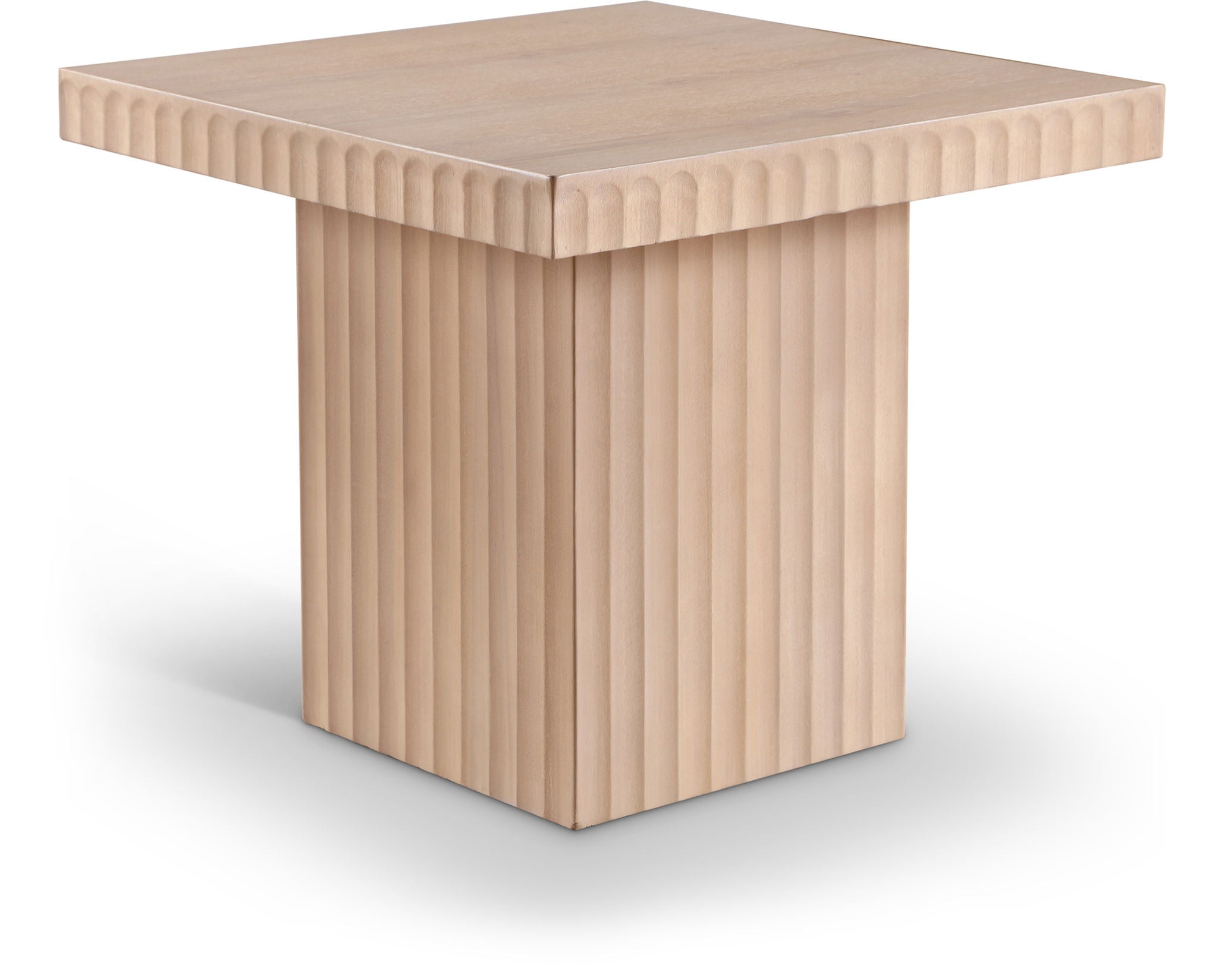 Spencer - 18" Oak Veneer Coffee Table - Urban Living Furniture (Los Angeles, CA)
