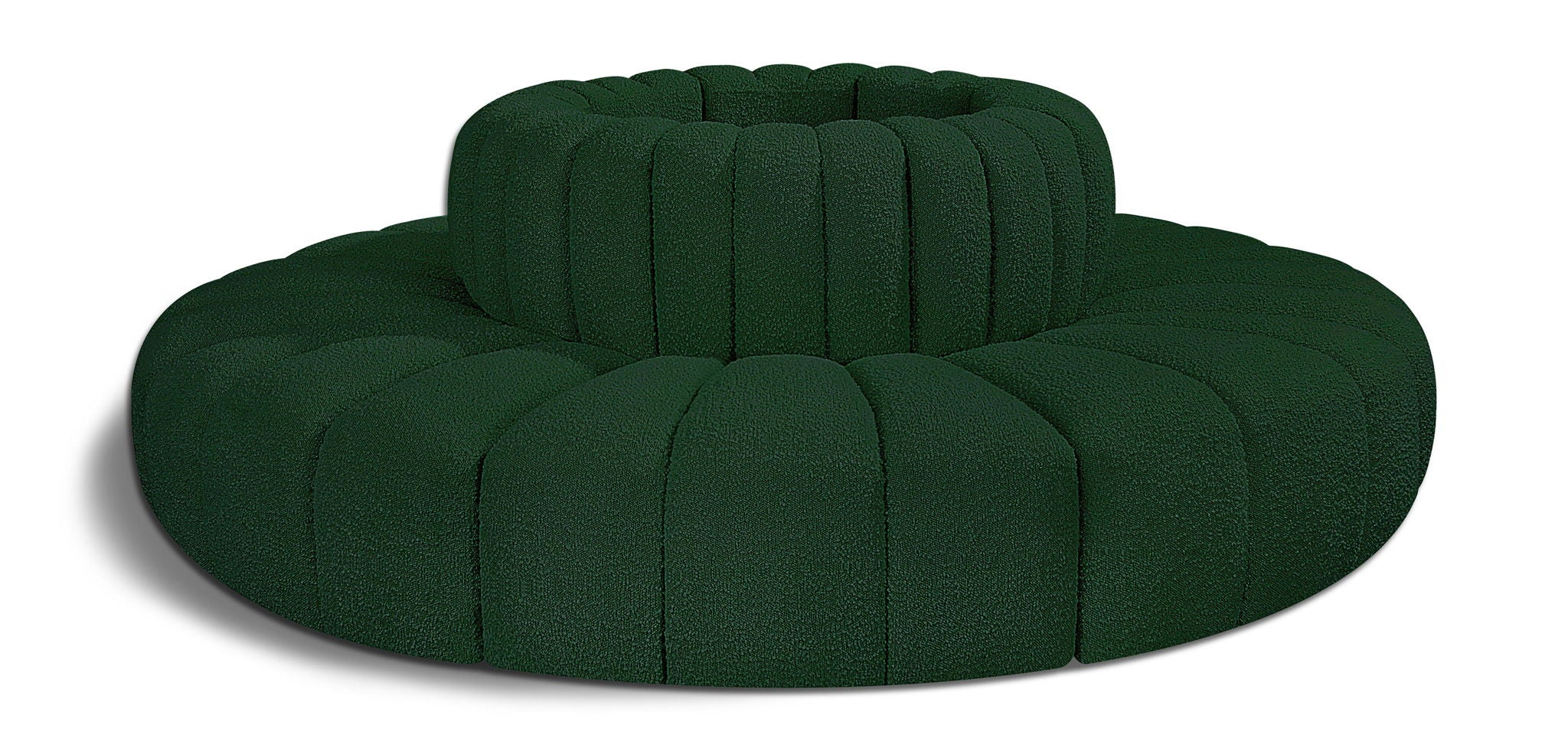Arc - Boucle Fabric 8 Piece Round Modular Sofa - Urban Living Furniture (Los Angeles, CA)