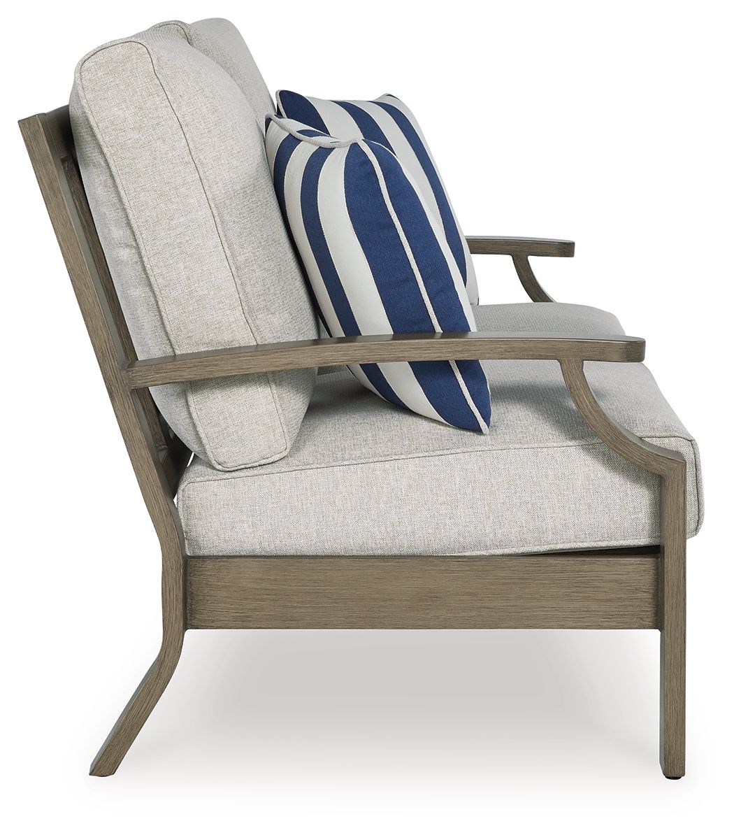 Rainier Ranch - Brown / Beige - Loveseat With Cushion - Urban Living Furniture (Los Angeles, CA)