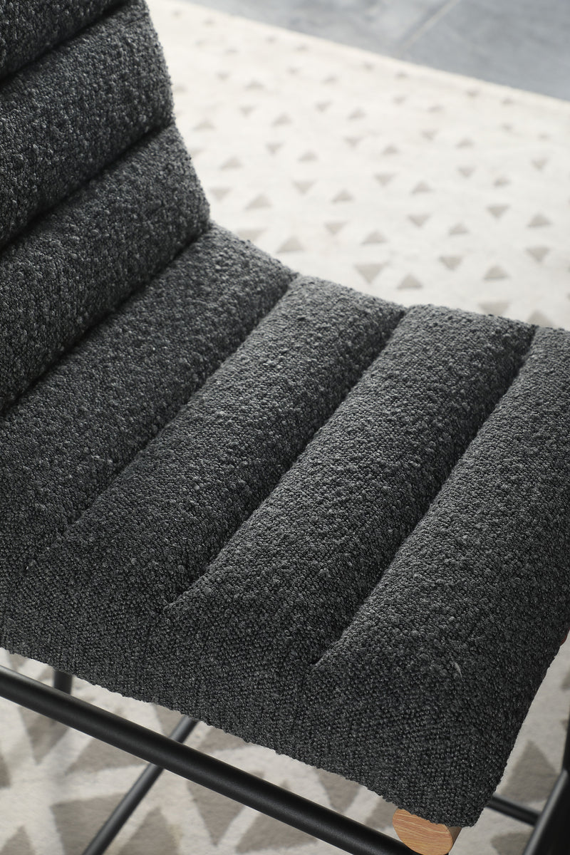 Lahni - 17" Boucle Fabric Counter Height Chair - Urban Living Furniture (Los Angeles, CA)