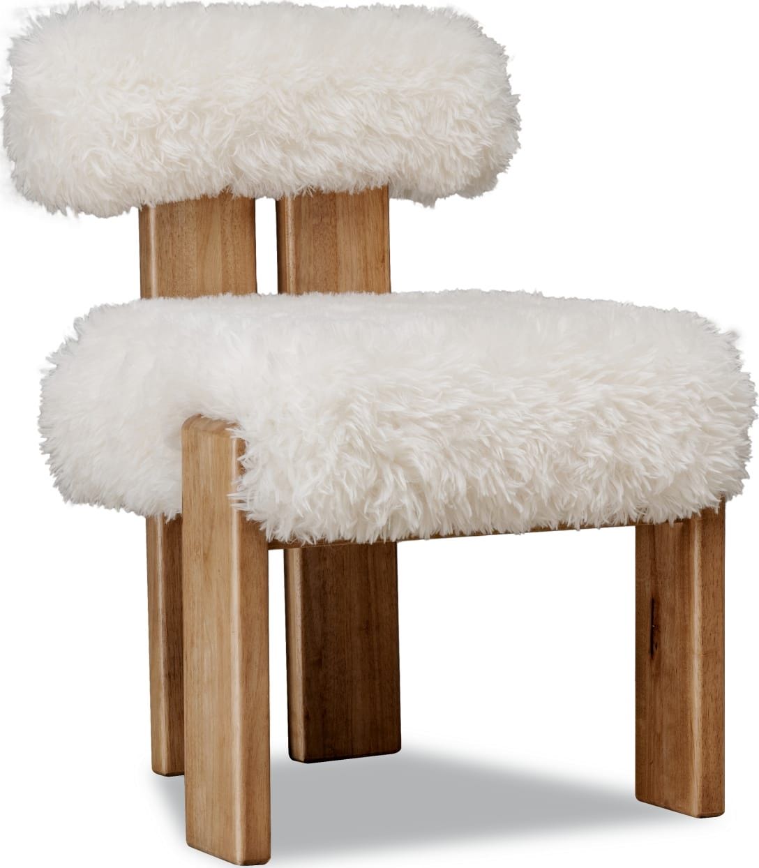 Nia - Dining Accent Chair (Set of 2) - Sheepskin And Lioness