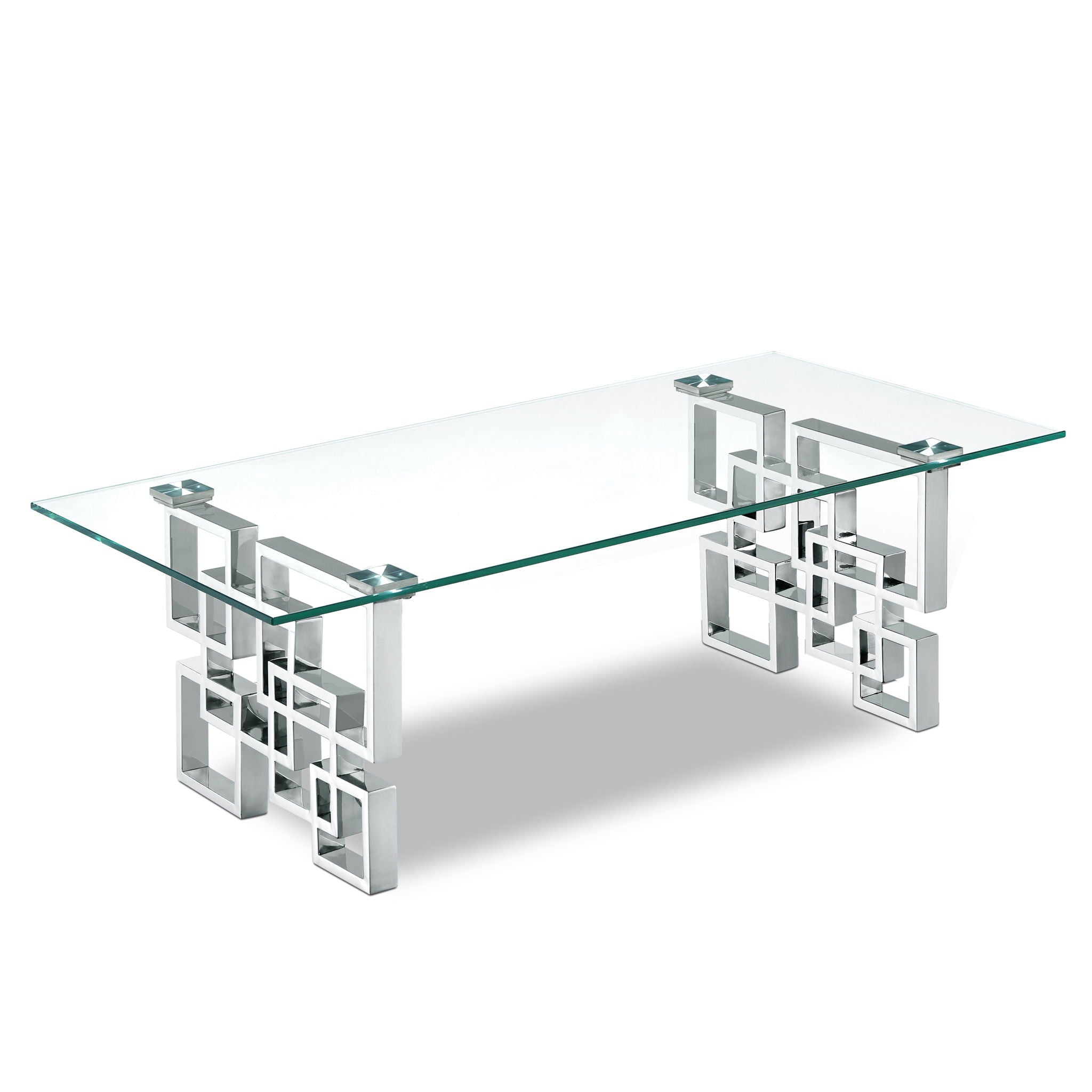 Alexis - Coffee Table - Pearl Silver - Urban Living Furniture (Los Angeles, CA)