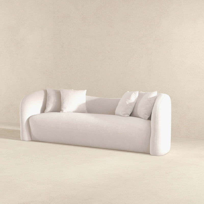 Mason - Mid Century Modern Luxury Tight Back Curvy Couch