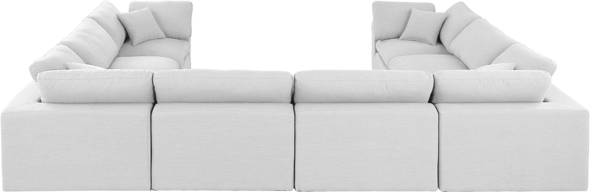 Comfy - 8 Piece Linen Modular Sectional - Urban Living Furniture (Los Angeles, CA)