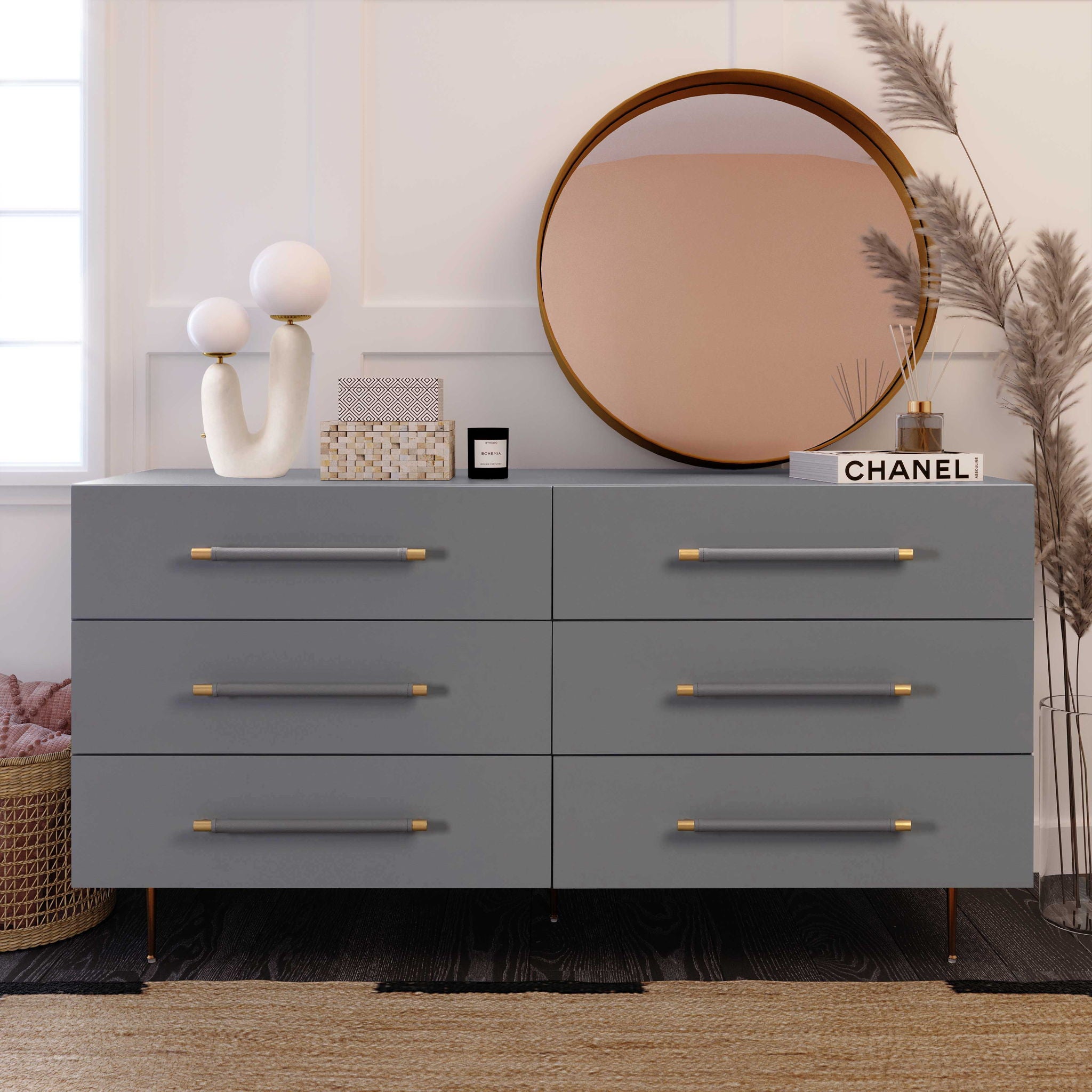 Trident - 6 Drawer Dresser - Urban Living Furniture (Los Angeles, CA)