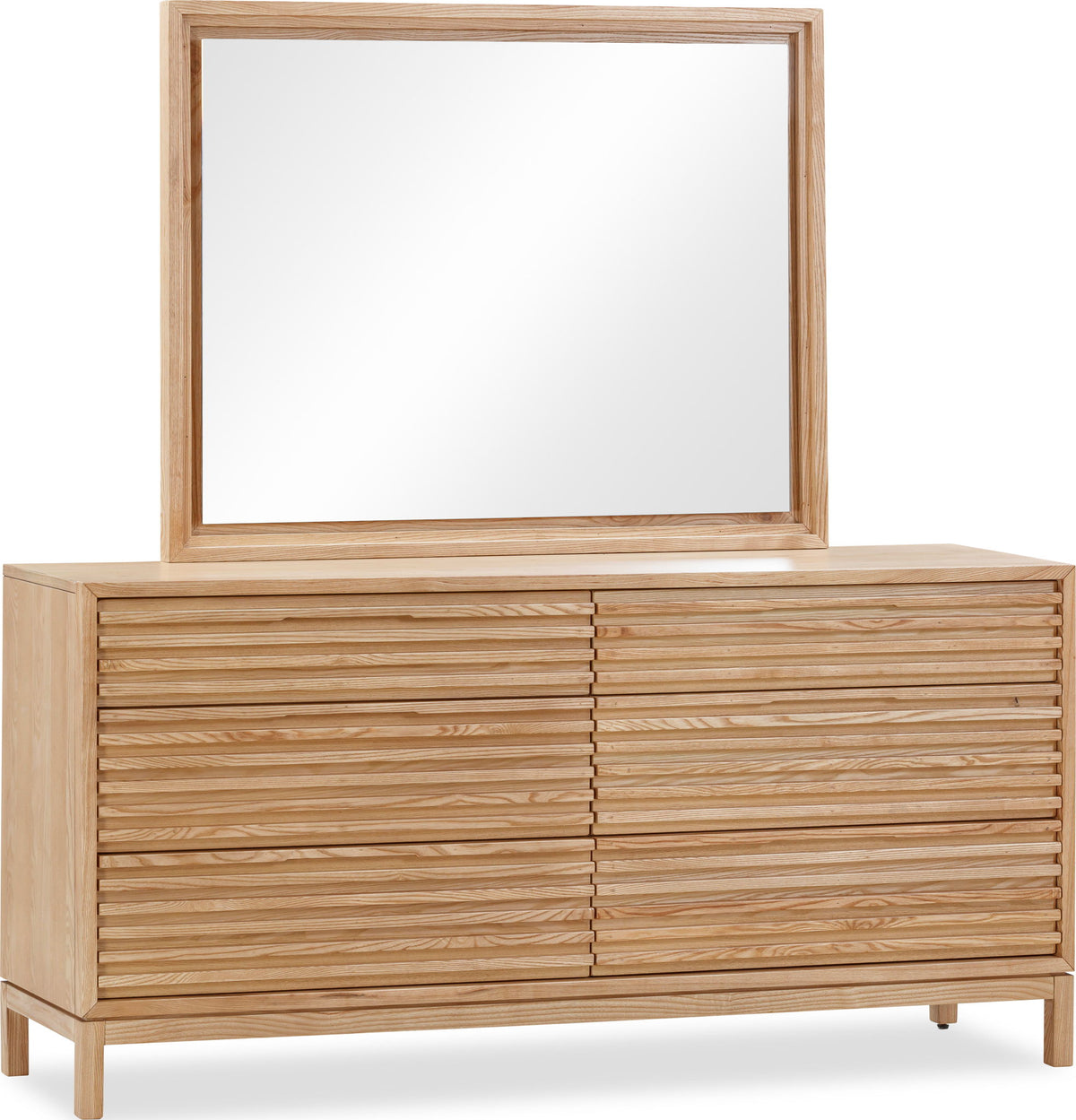 Tanner - Six Drawer Ash Wood Dresser