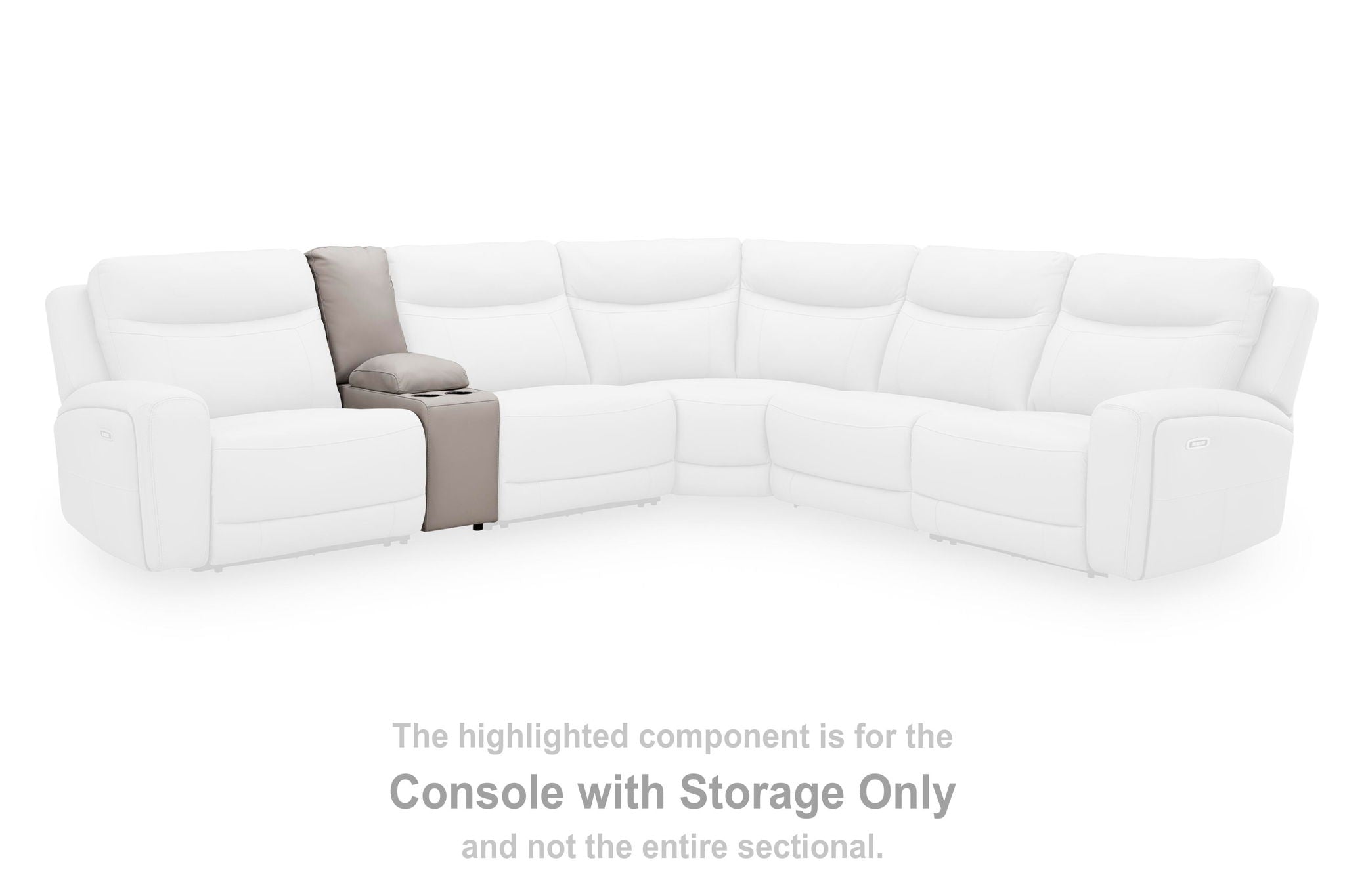 Gravier - Console With Storage - Gray - Urban Living Furniture (Los Angeles, CA)