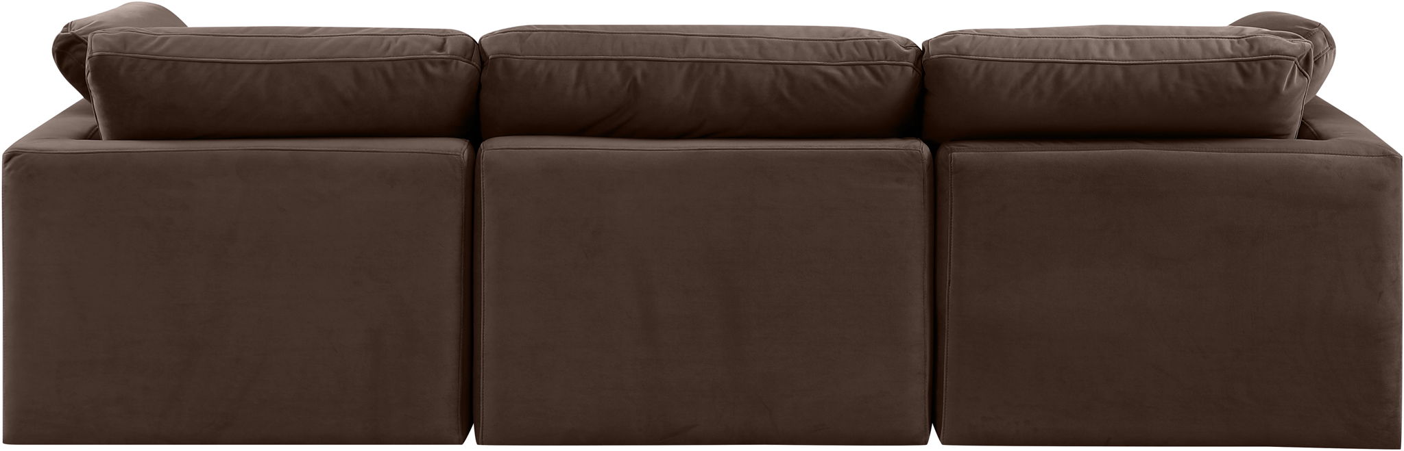 Indulge - Velvet 3 Seat Modular Sofa - Urban Living Furniture (Los Angeles, CA)