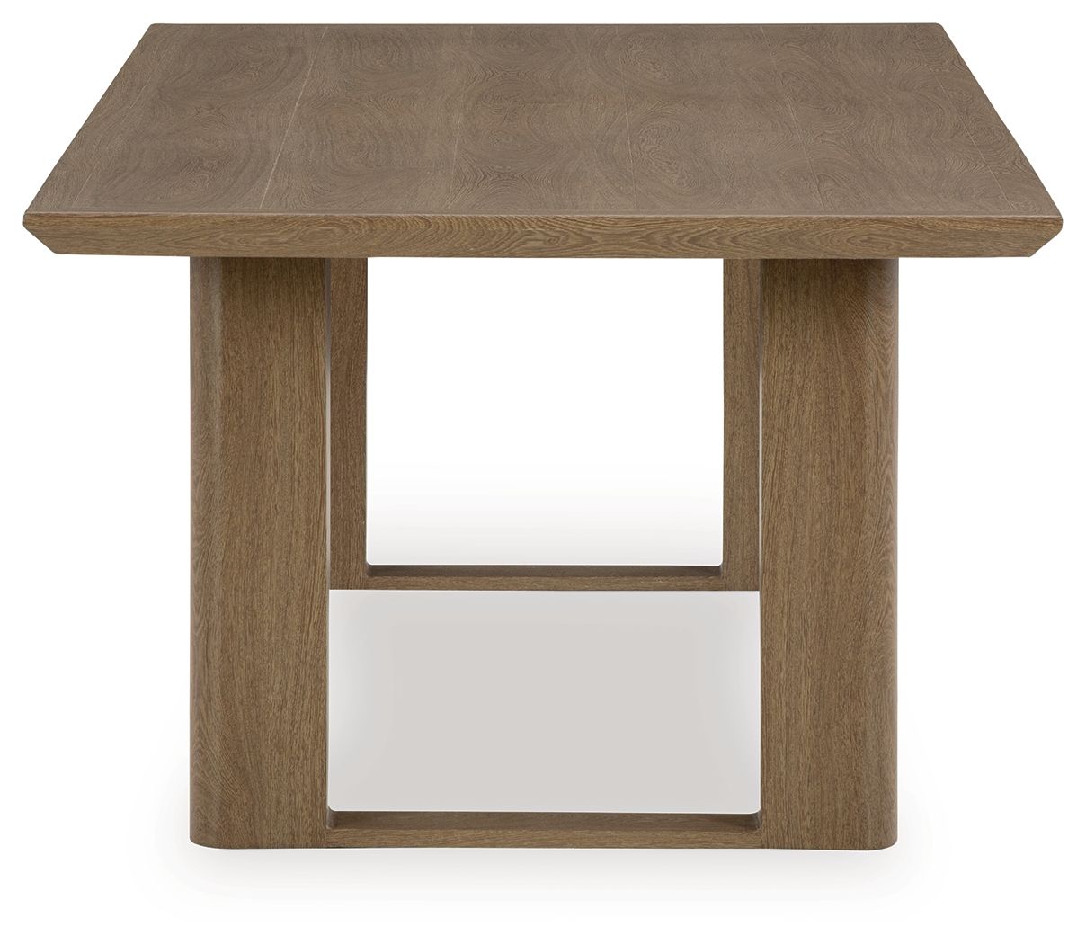 Serene Bay - Dark Brown - Rectangular Dining Table With Umbrella Option - Urban Living Furniture (Los Angeles, CA)