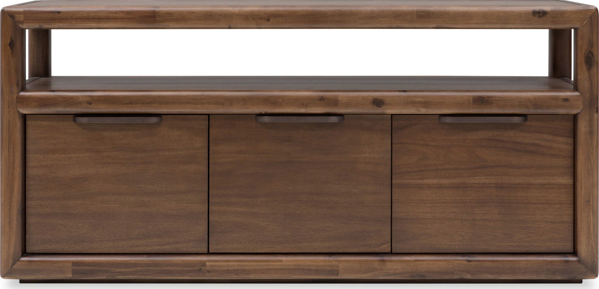 Sol - 64" Media Console - Brown Spice