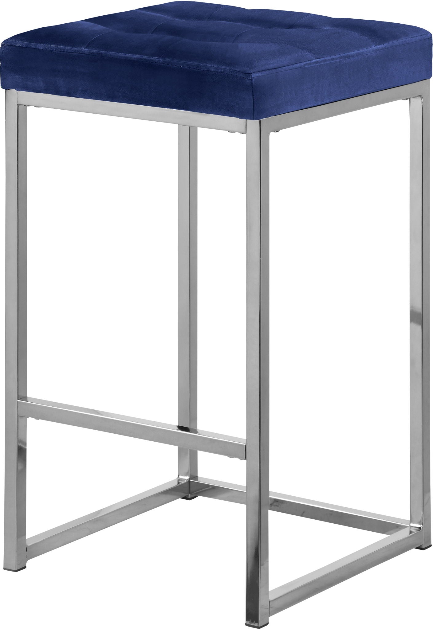 Nicola - Velvet Stool (Set of 2) - Urban Living Furniture (Los Angeles, CA)
