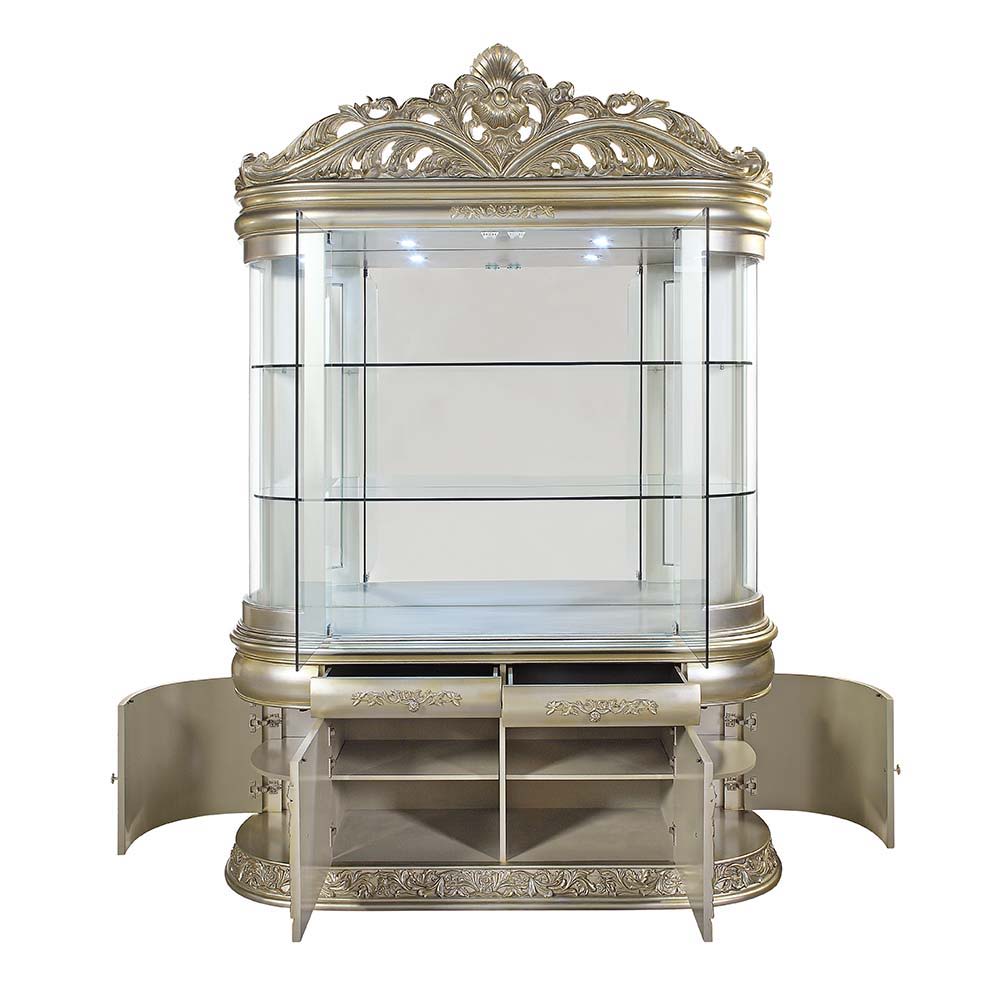 Sorina - Curio - Antique Gold - Urban Living Furniture (Los Angeles, CA)