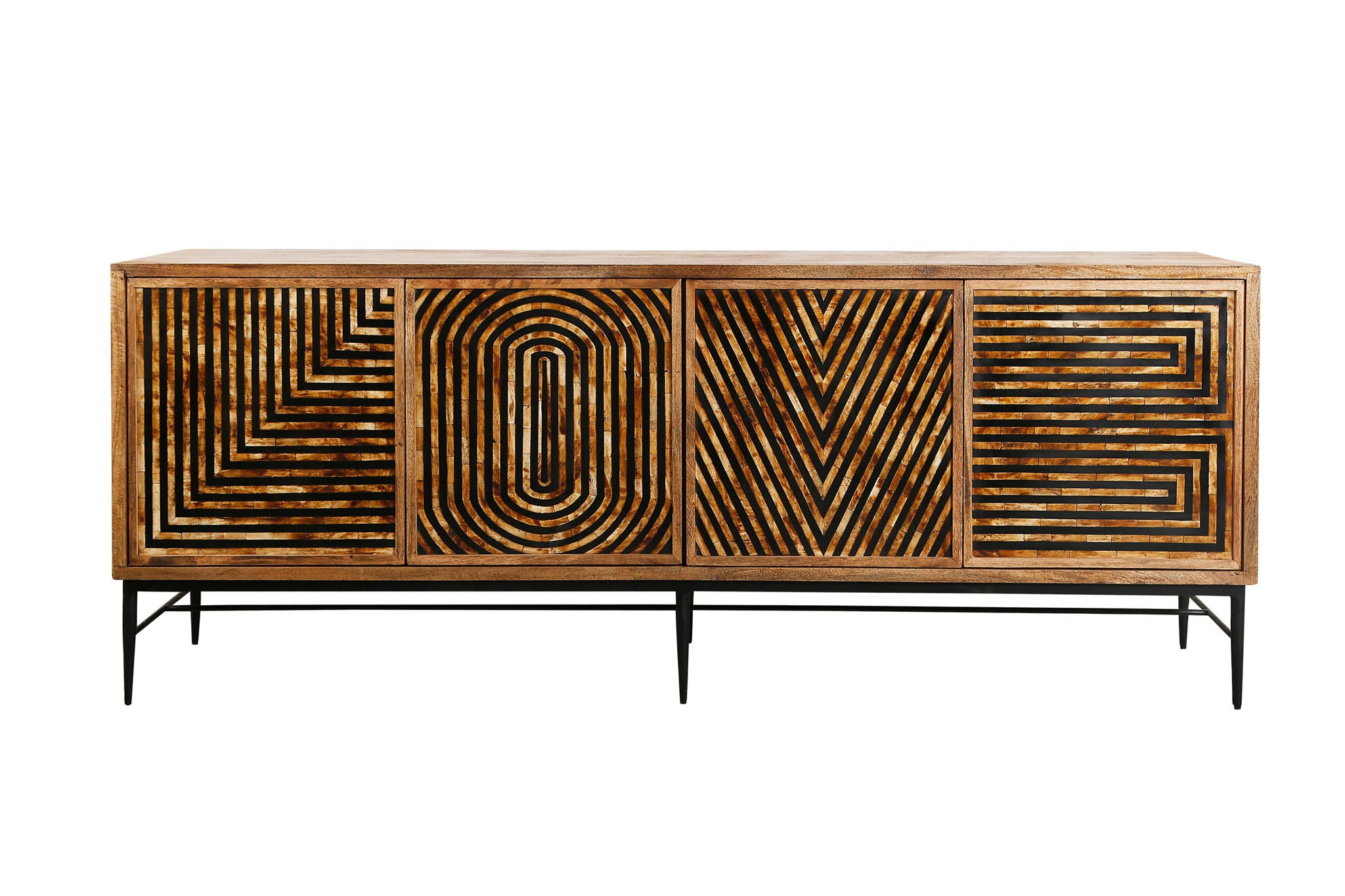 Crossings - Console - Warm Amber - Urban Living Furniture (Los Angeles, CA)