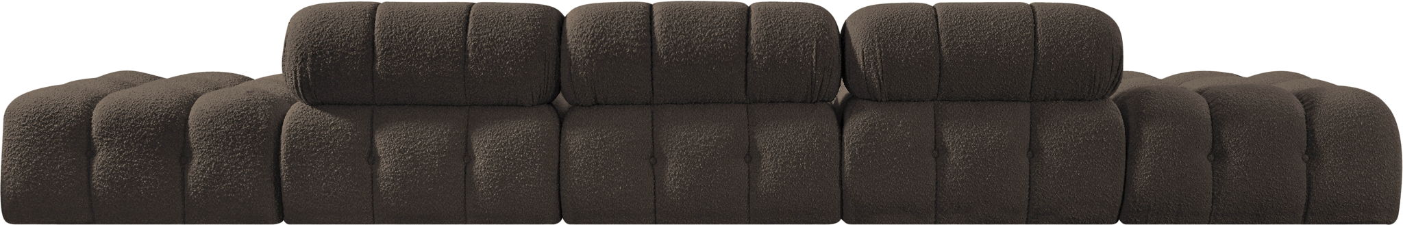 Ames - 5 Piece Boucle Upholstered Modular Sofa With 2 Armless Seats - Urban Living Furniture (Los Angeles, CA)