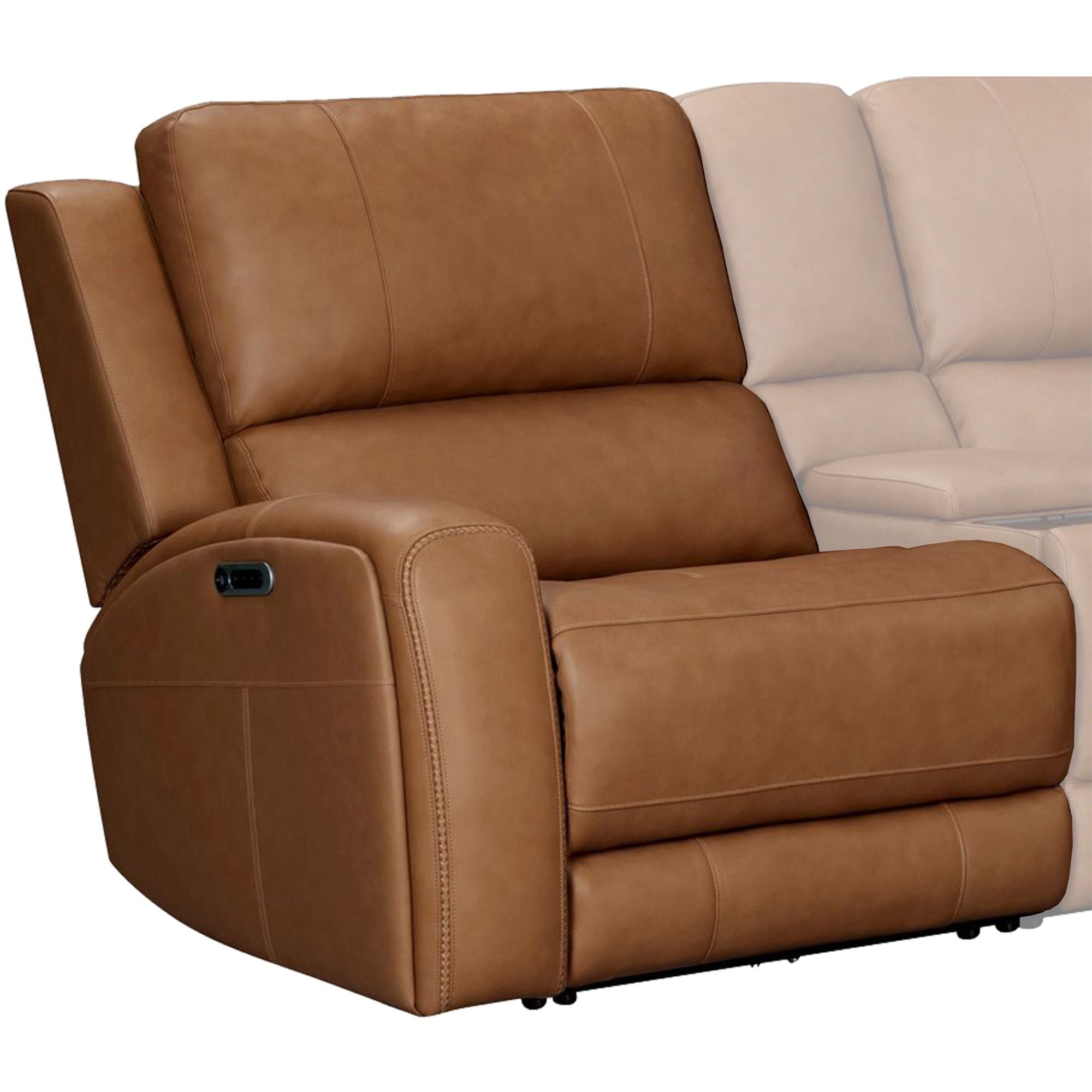 Belmont - Power LAF Zero G Recliner P3 - Lyric Caramel - Urban Living Furniture (Los Angeles, CA)