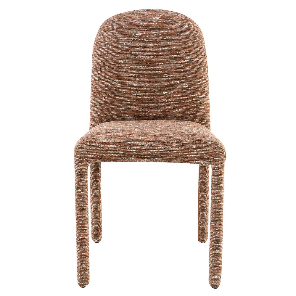 Lidi - Side Chair (Set of 2) - Brown Chenille