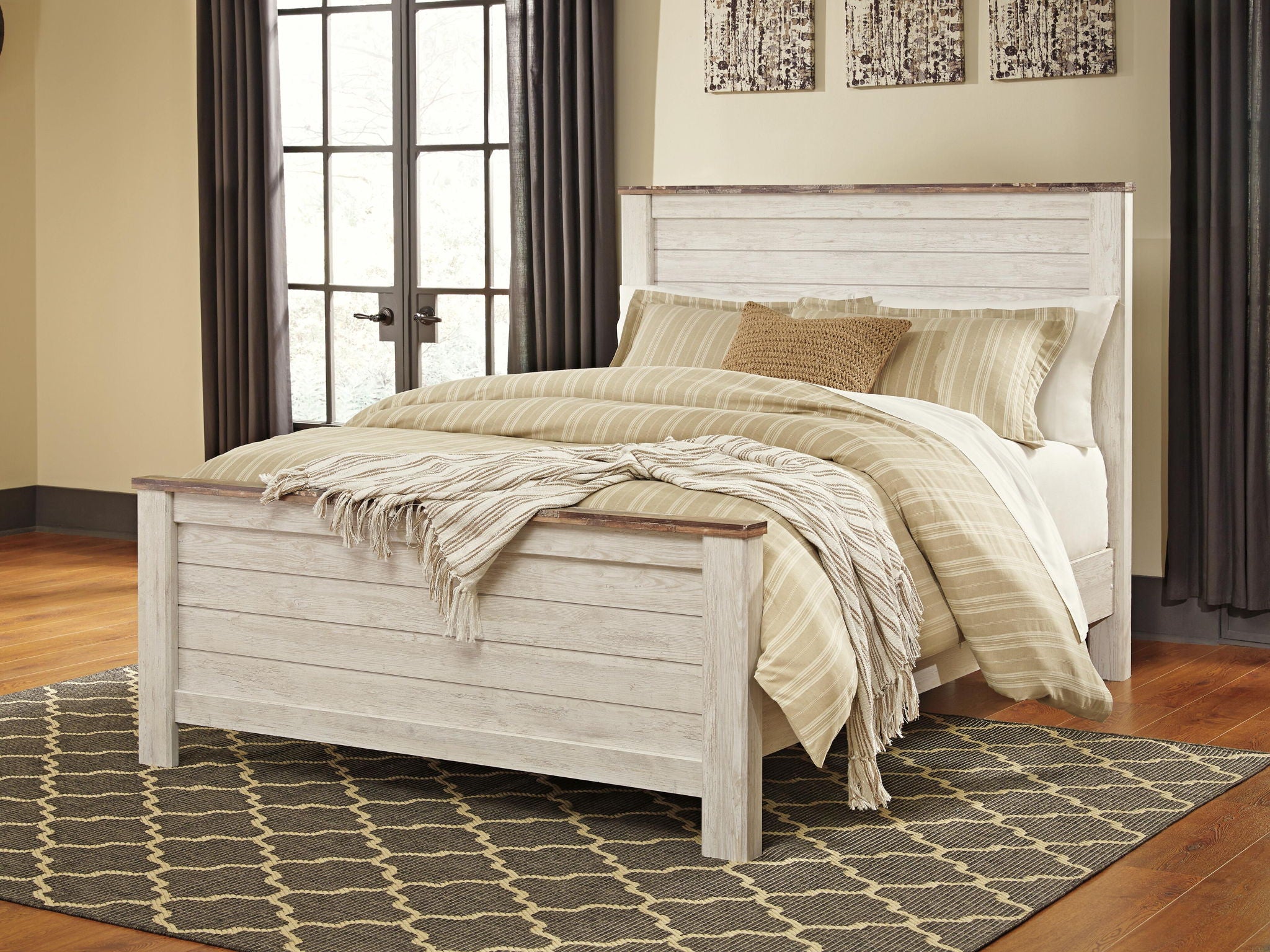 Willowton - Panel Bed - Urban Living Furniture (Los Angeles, CA)