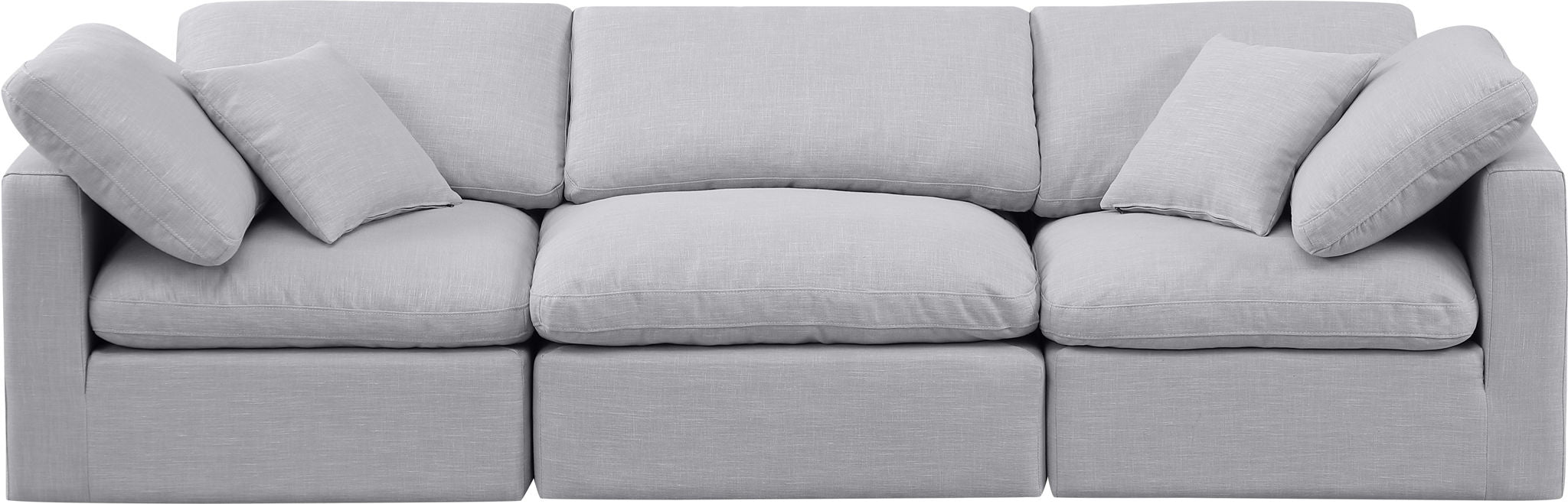 Indulge - Linen 3 Seat Modular Sofa - Urban Living Furniture (Los Angeles, CA)