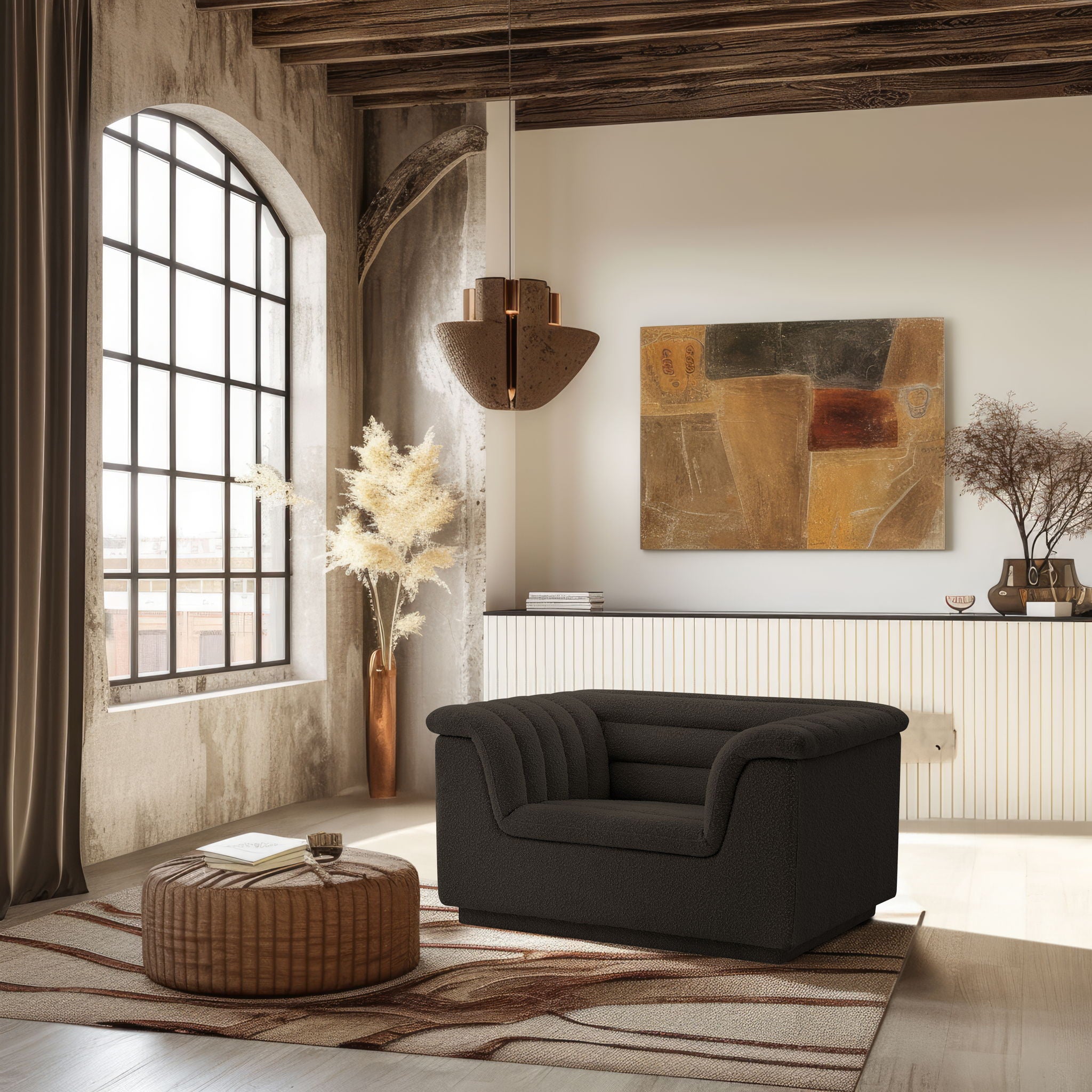 Cascade - Boucle Chair - Urban Living Furniture (Los Angeles, CA)