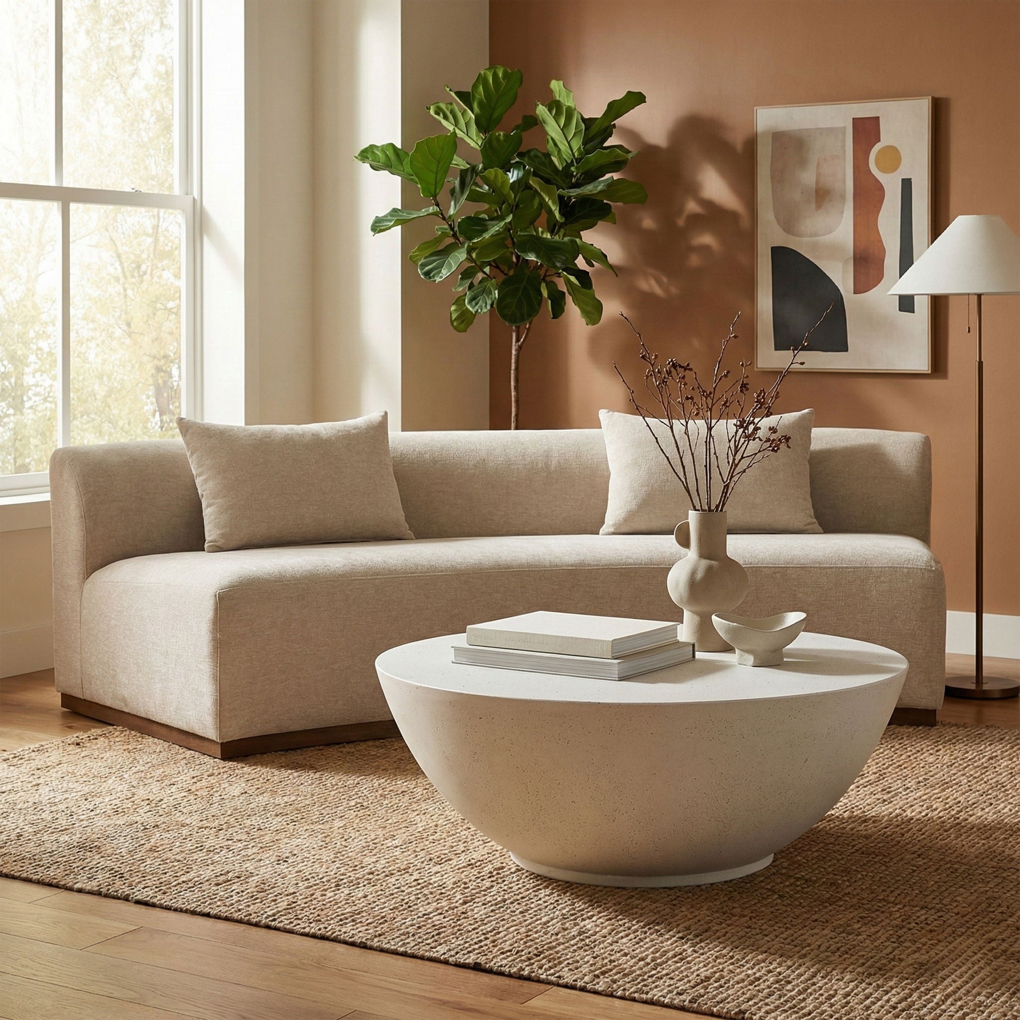 Reggio - Concrete Indoor/Outdoor Table - Urban Living Furniture (Los Angeles, CA)