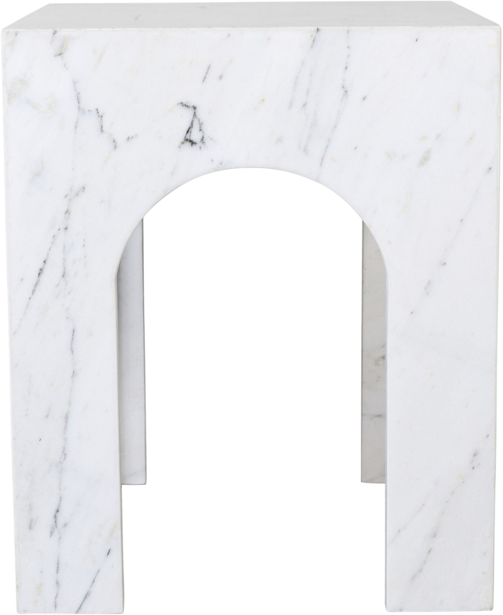 Palermo - Marble End Table - Urban Living Furniture (Los Angeles, CA)
