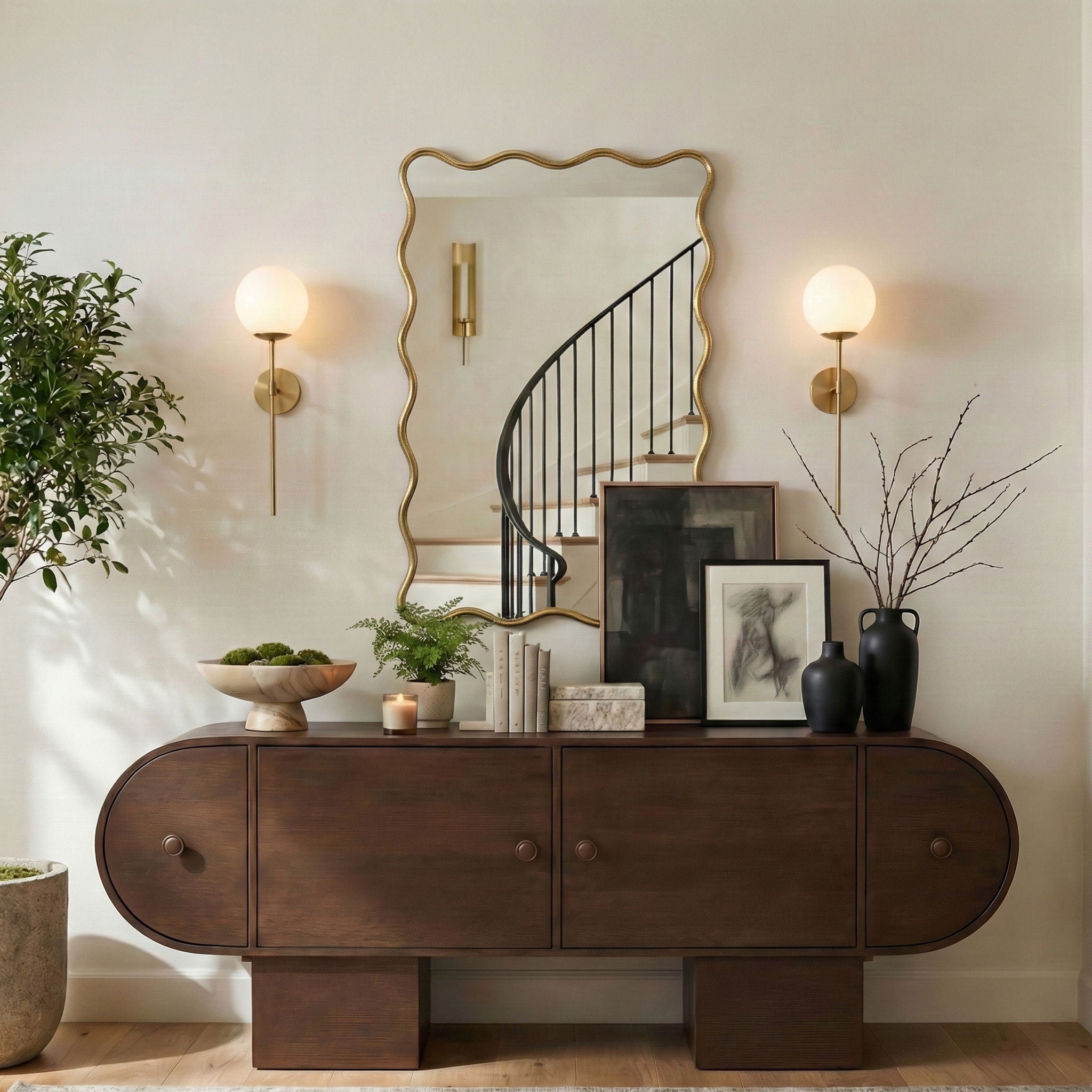 Foundry - Iron Mirror - Urban Living Furniture (Los Angeles, CA)